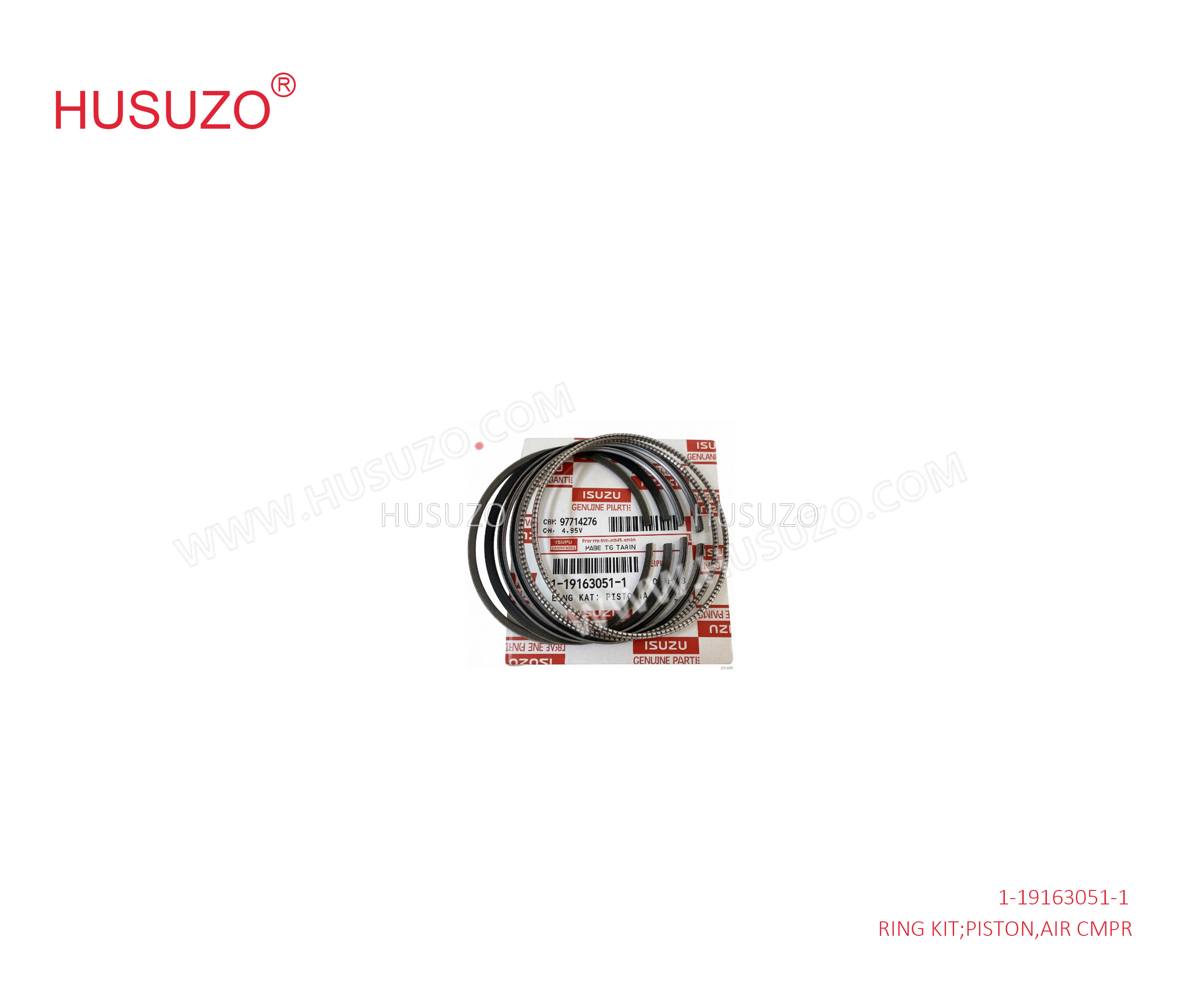 Air Compressor Piston Ring Kit  1191630511 1191630511 FVZ34 6HK11 ISUZU Accessories