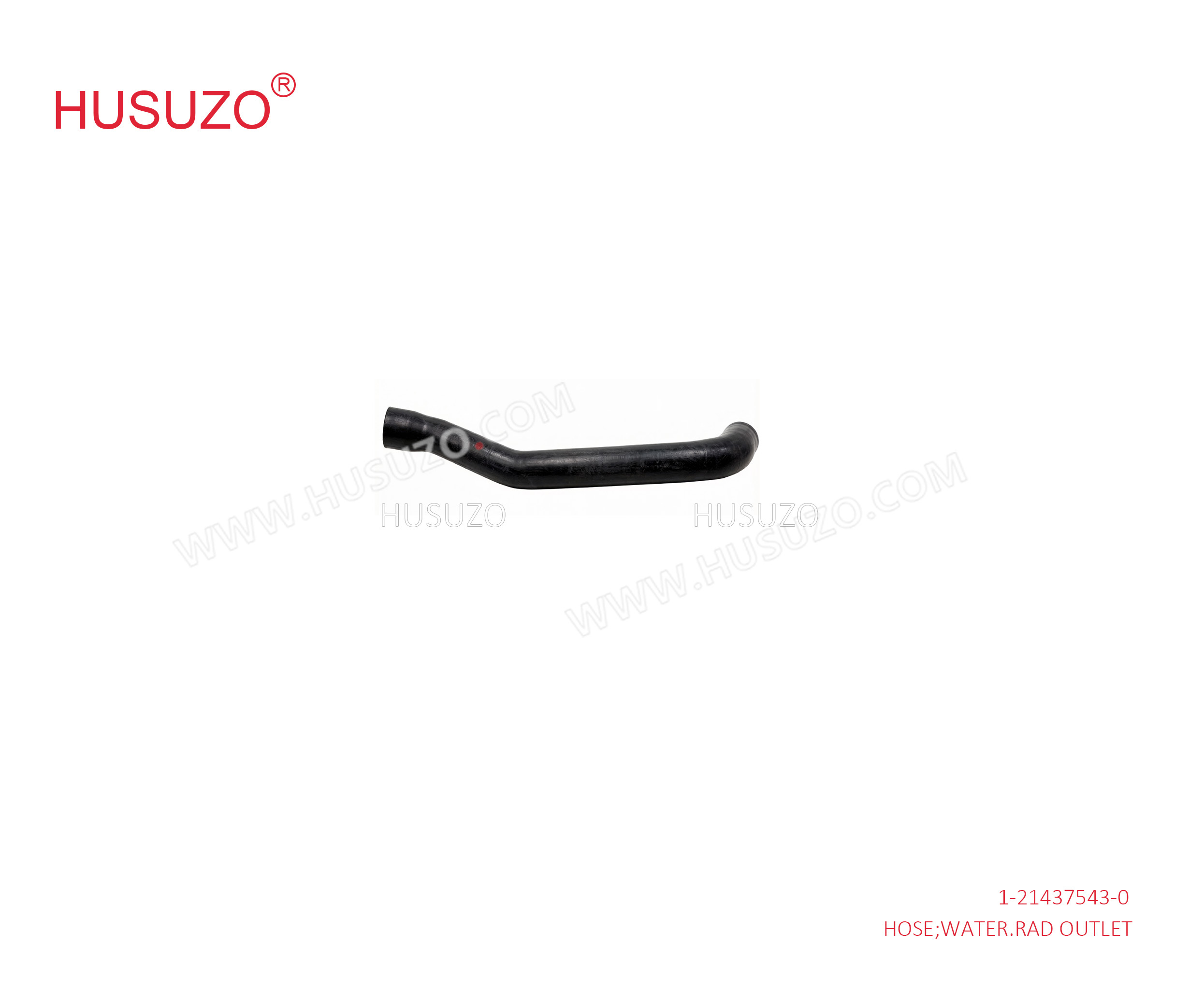 1214375430 1-21437543-0 Radiator Outlet Water Hose For ISUZU 6SD1