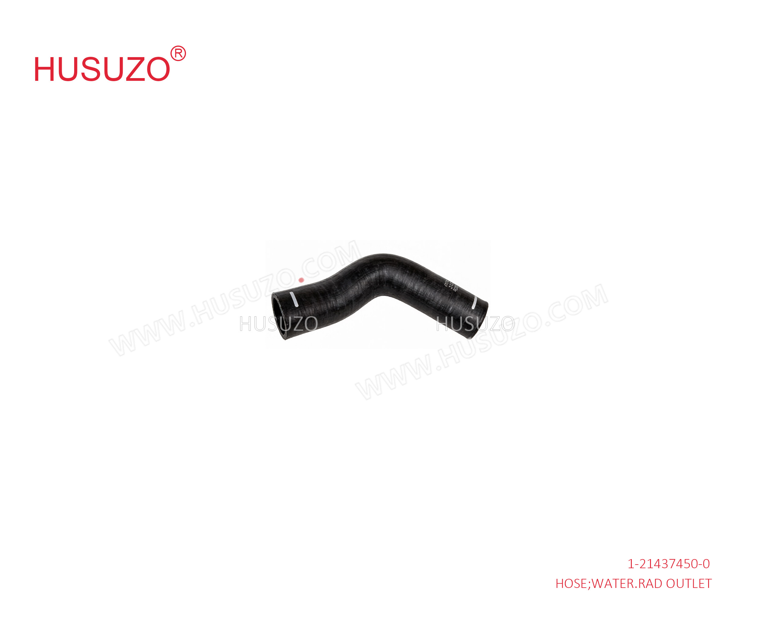 Radiator Inlet Water Hose 1214374500 1-21437450-0 For ISUZU  6HH1