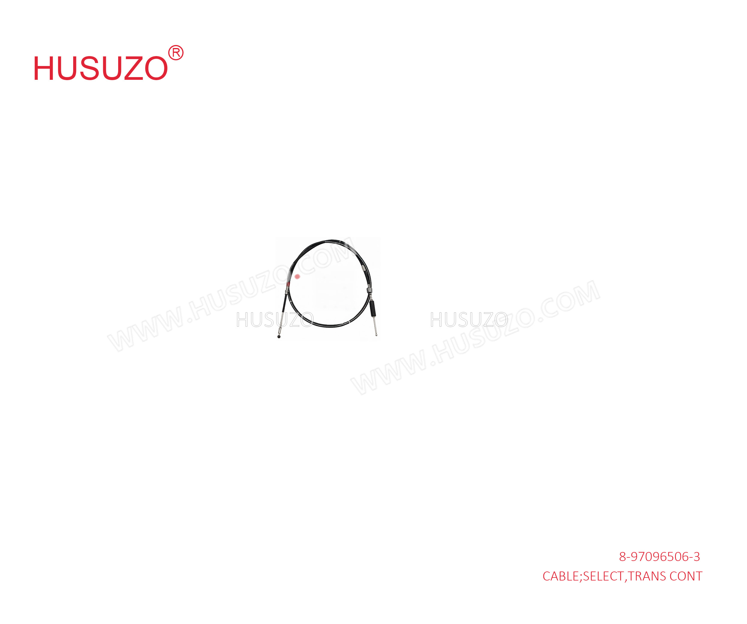 Trans Control Select Cable Clutch System Parts 8-97096506-3 8970965063 for ISUZU MXA5RTrans Control Select Cable Clutch System Parts 8-97096506-3 8970965063 for ISUZU MXA5R