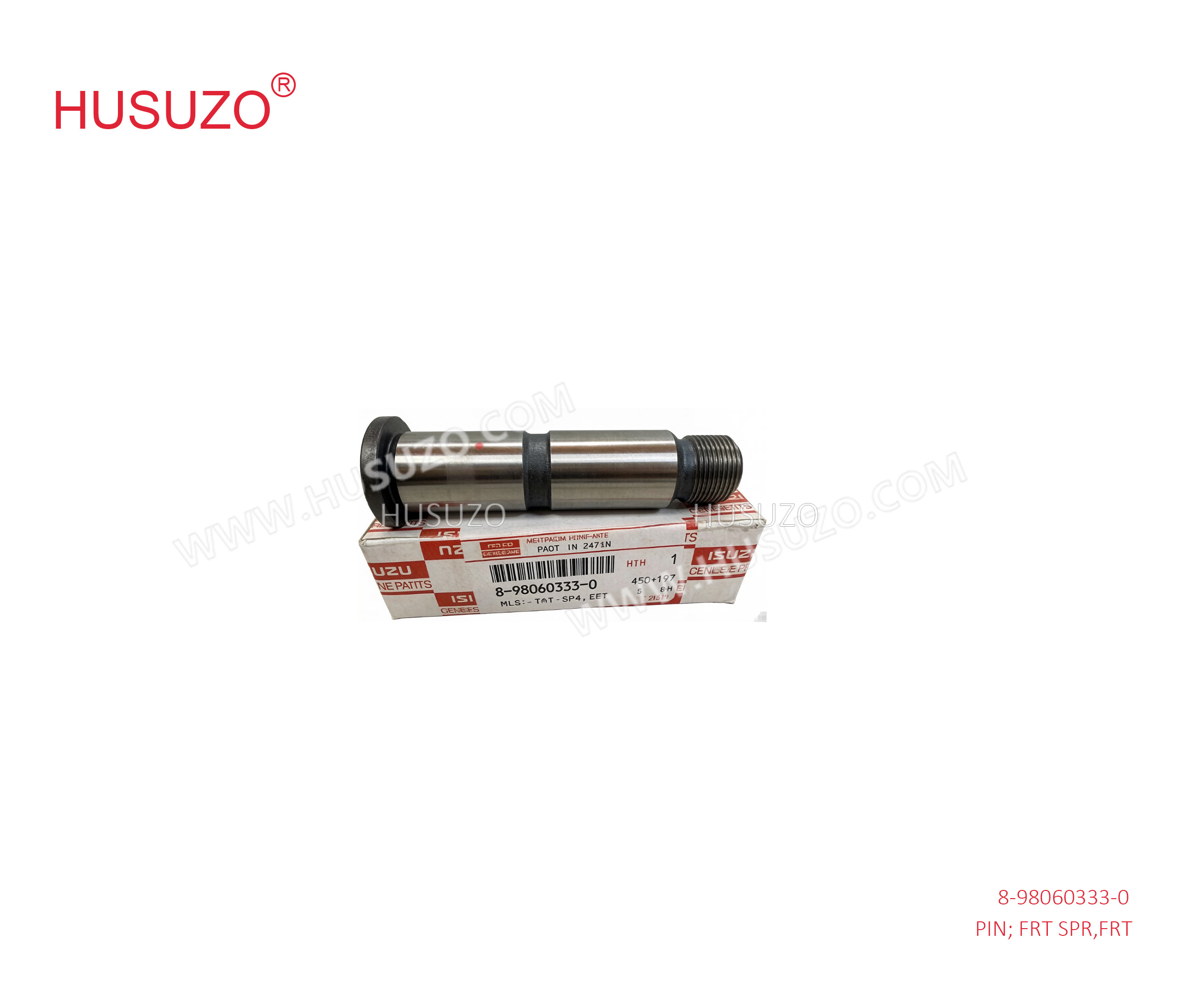Isuzu FVR Parts Front Spring Pin Suitable For ISUZU FTR/FRR/FSR 8-98060333-0 8980603330
