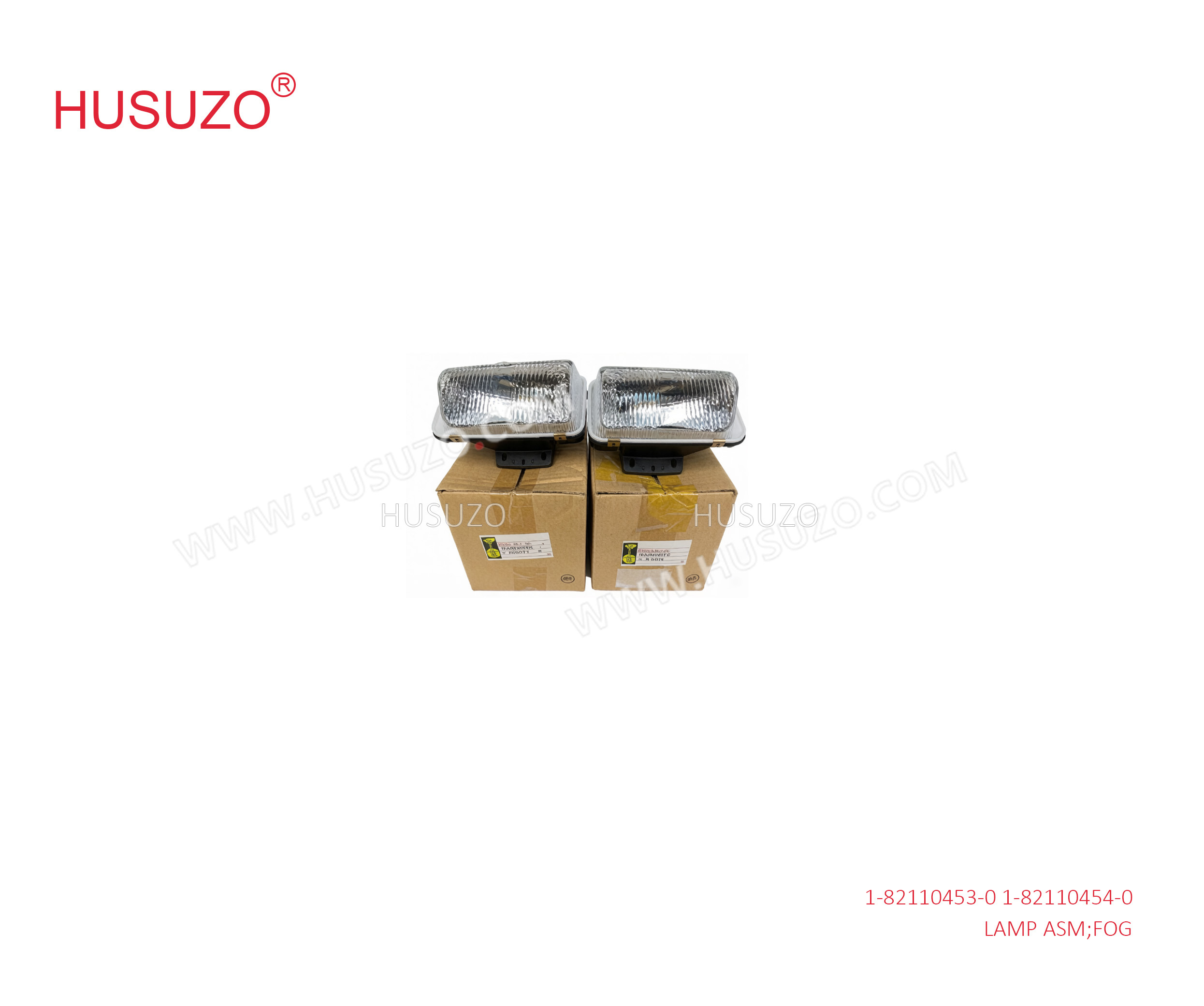 Fog Lamp Assembly Isuzu CXZ Parts 6WF1 CXZ51K 1-82110453-0 1-82110454-0   1821104530 1821104540