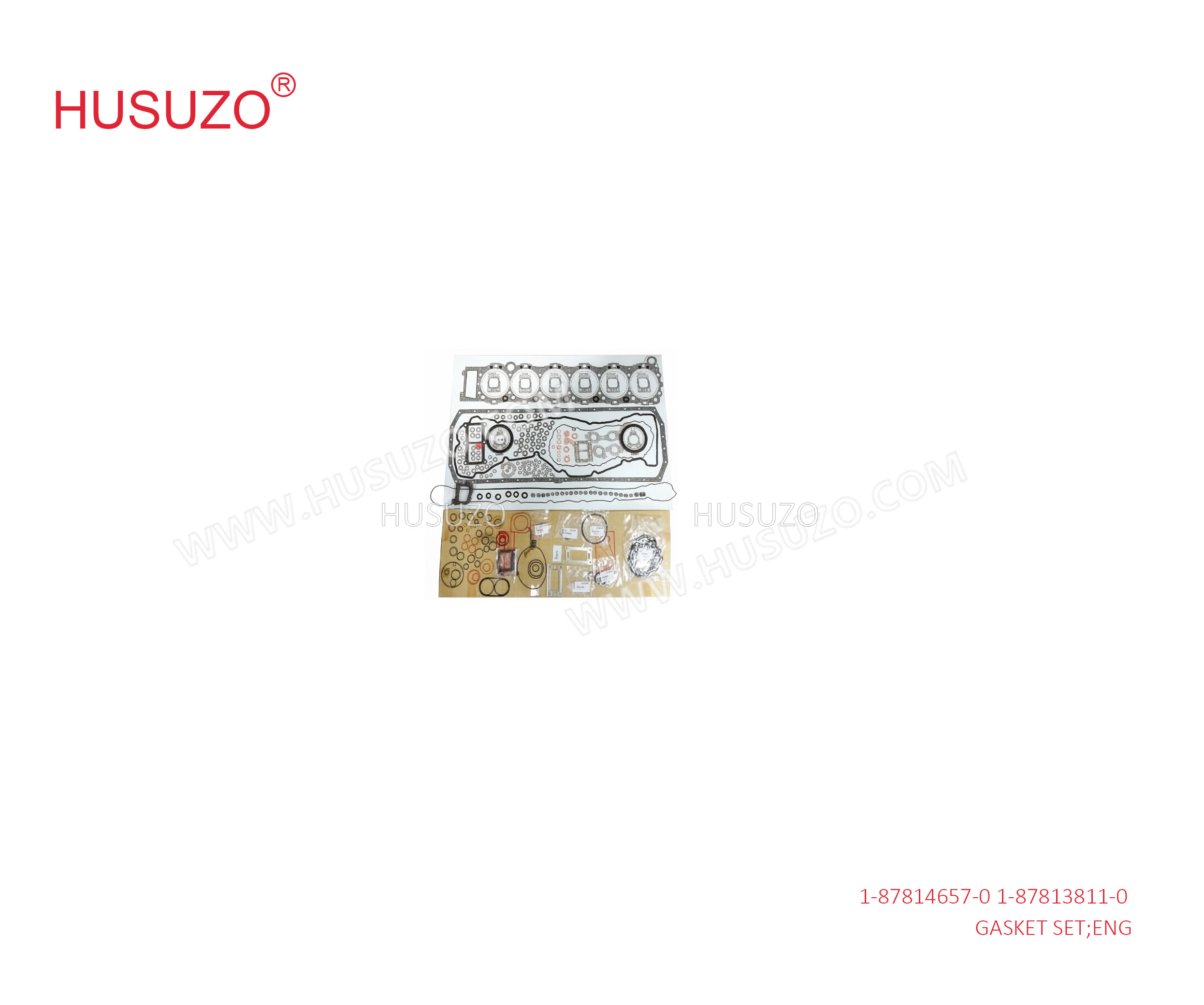 Japanese Truck Parts 1878146570 1-87814657-0 Engine Overhaul Gasket Set 1878138110 1-87813811-0