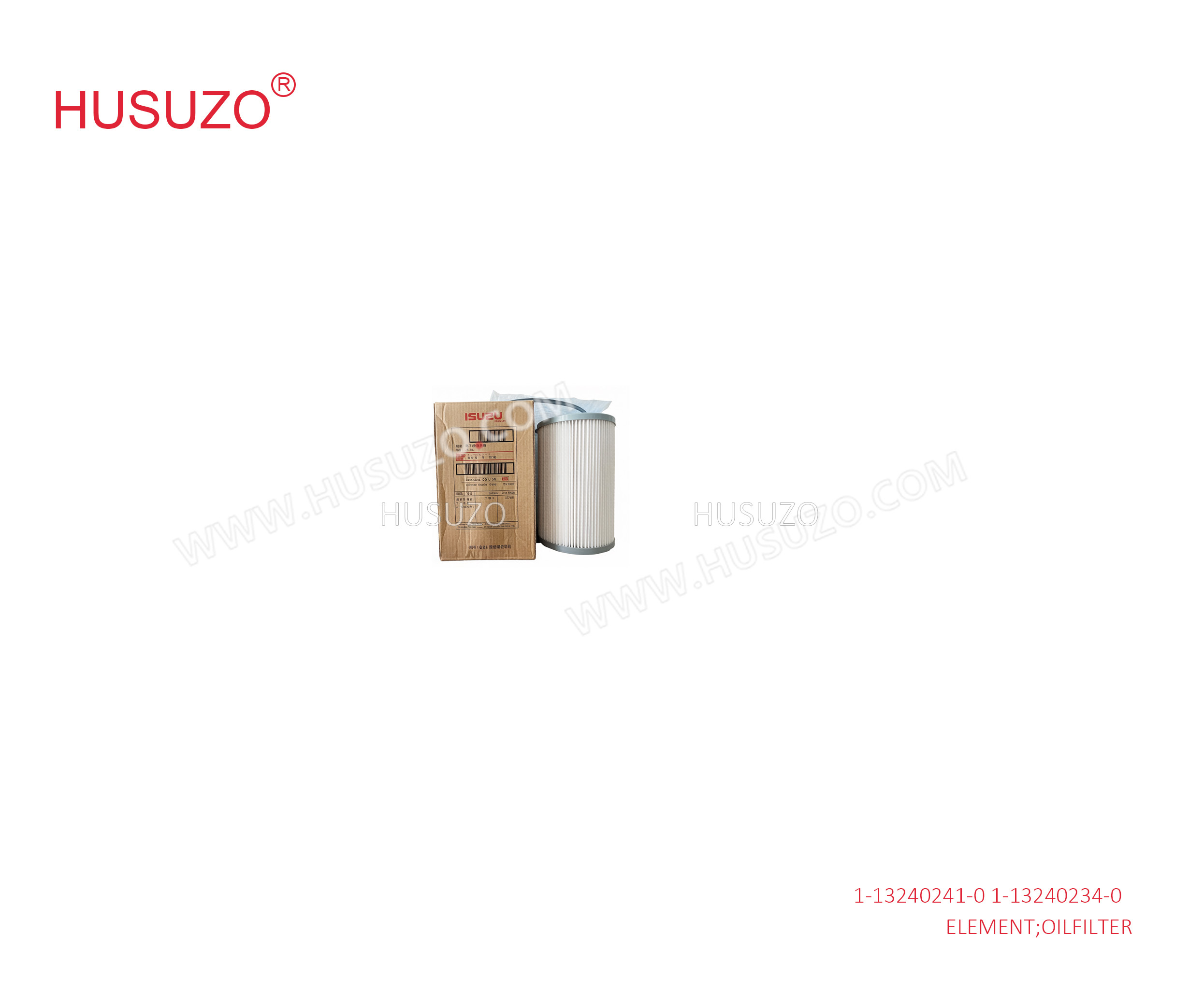 CYZ51K 6WF1 Isuzu CXZ Parts 1132402410 1132402340 1-13240241-0 1-13240234-0 Oil Filter Element