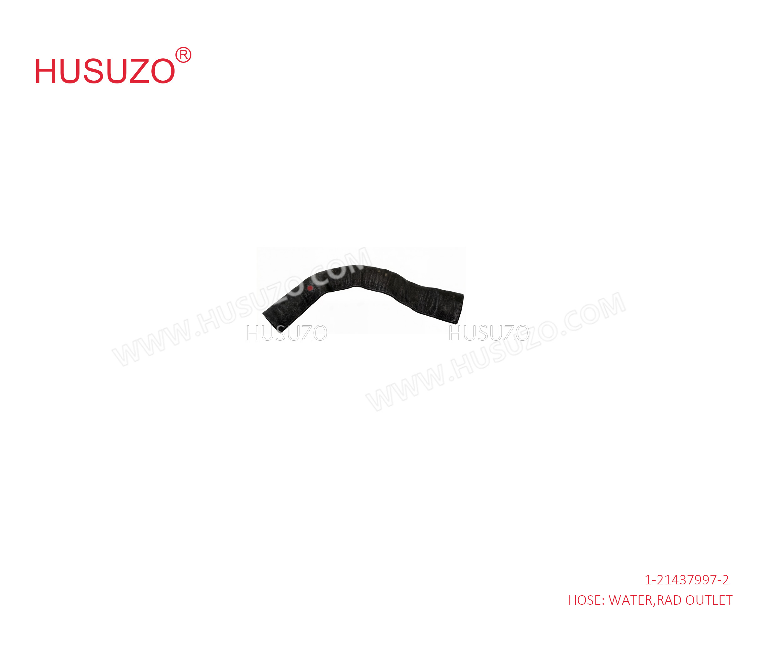 1-21437997-2 HOSE; WATER,RAD OUTLET suitable for ISUZU 1-21437997-2