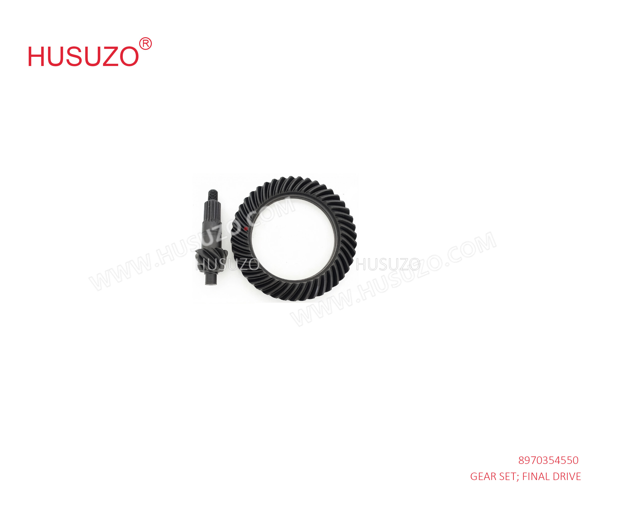 8-97035455-0 8970354550 Final Drive Gear Set For ISUZU 4HF1 NPR66