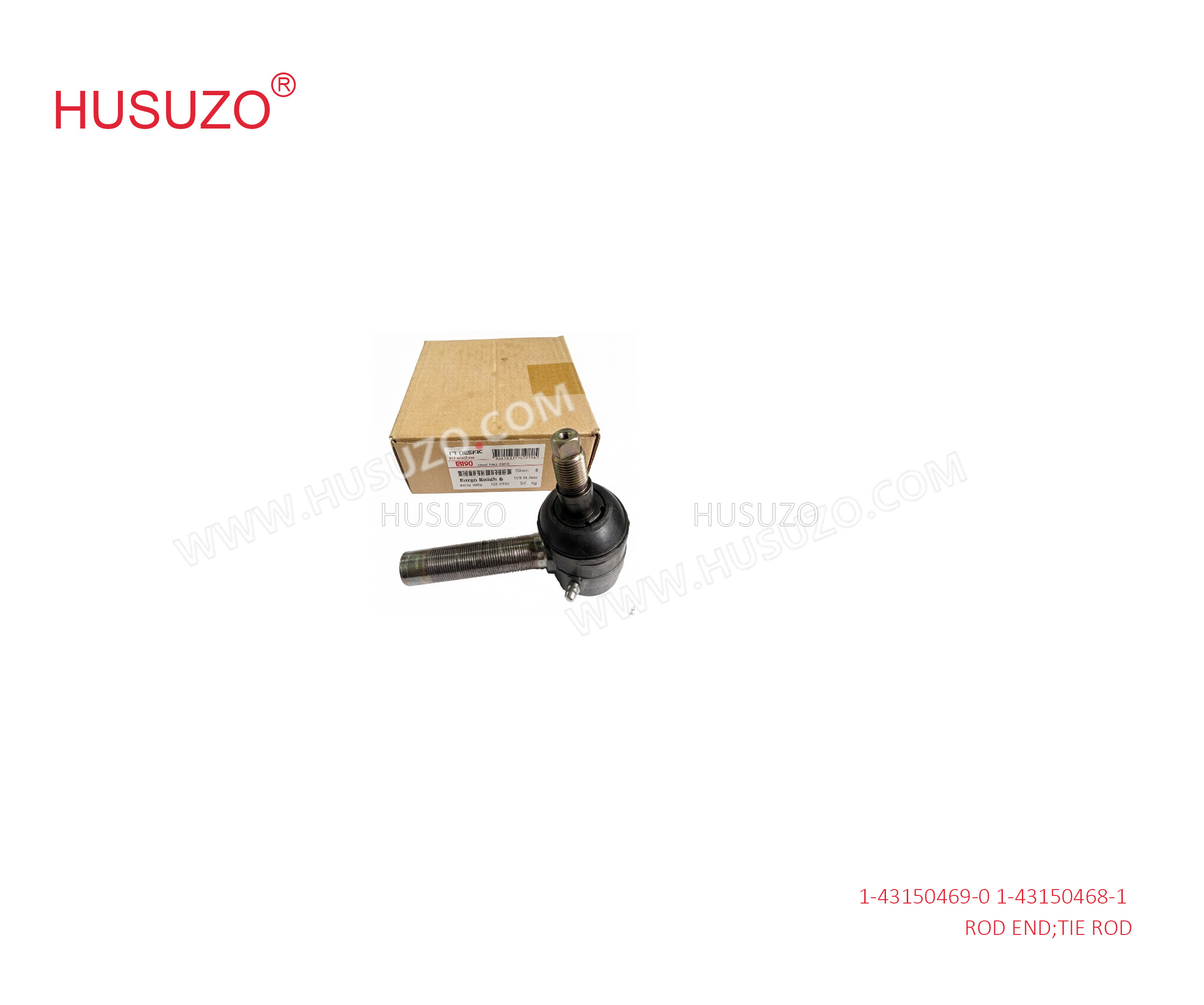 1-43150469-0 1431504690 1-43150468-1 1431504681 Isuzu FVR Parts Tie Rod Rod End For  CYZ51 6WF1