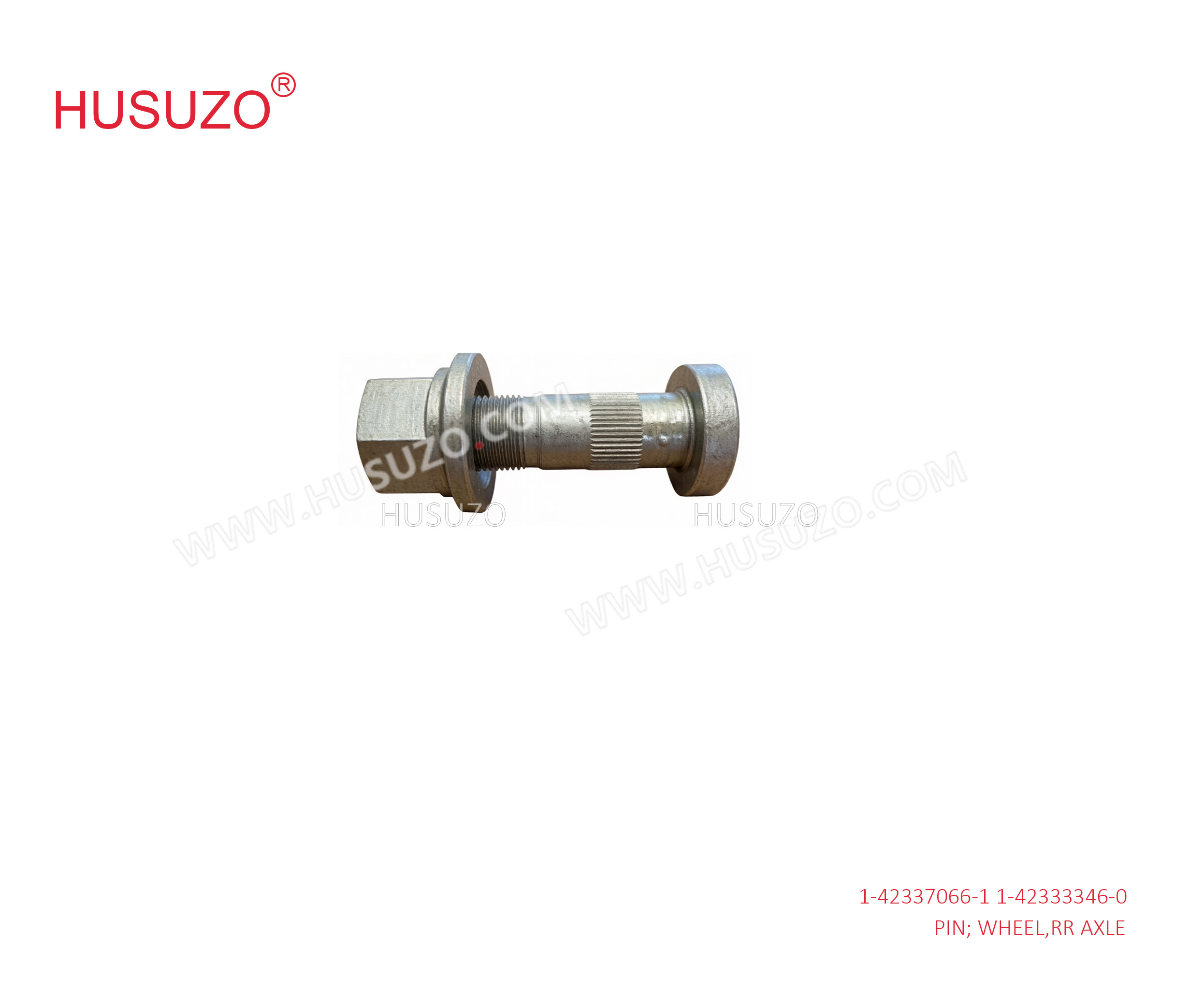 1-42337066-1 1423333460 Cxz51k 6WF1 Truck Chassis Parts Rear Wheel Pin 1423370661 1423333460
