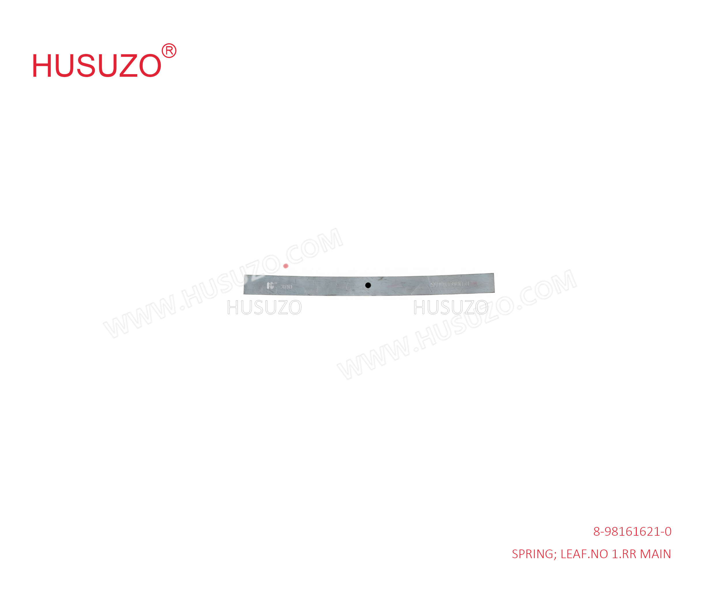 8-98161621-0 8981616210 Rear NO 1 Leaf Spring Suitable For ISUZU CYZ526WG1