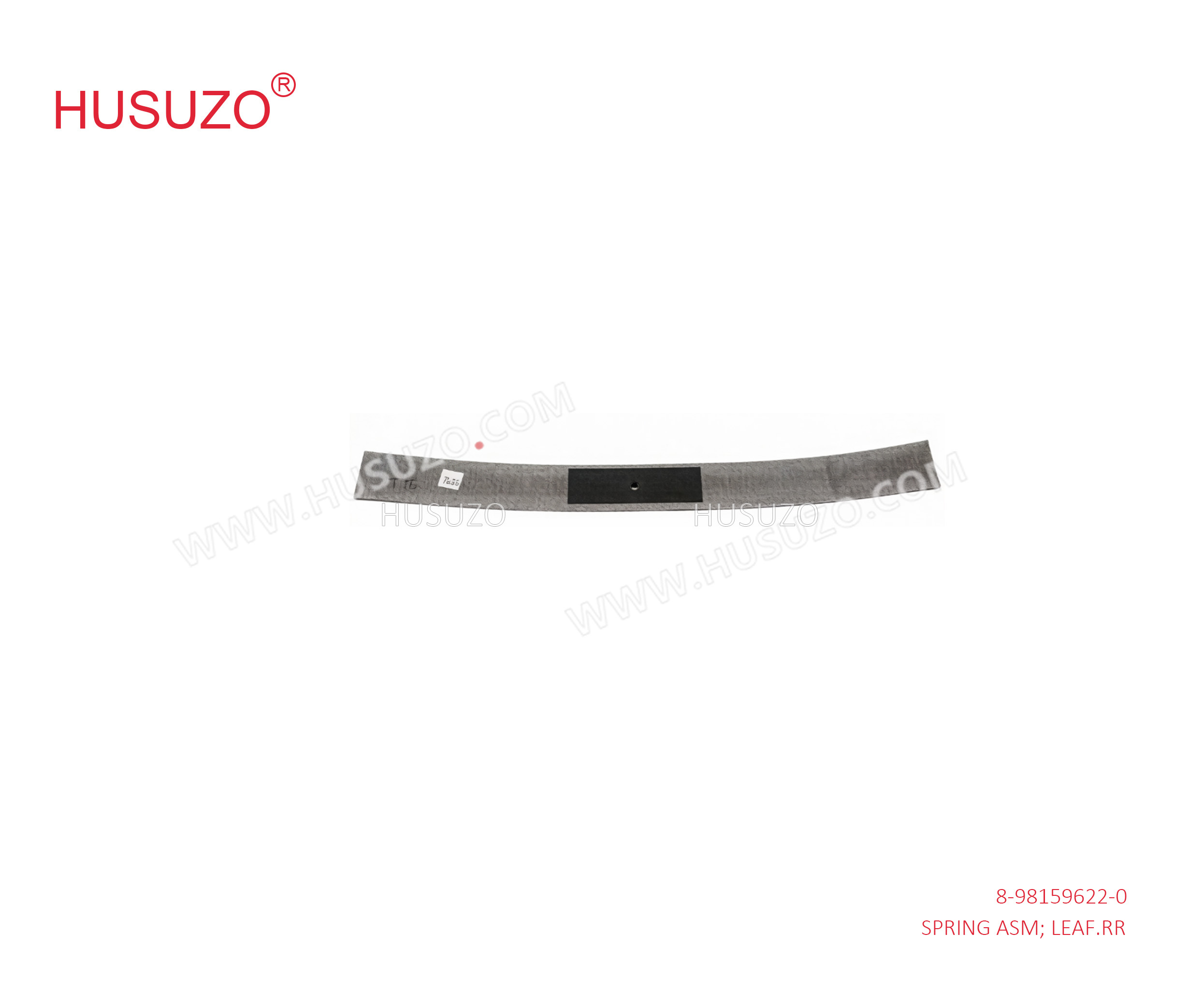 8-98161622-0 8981616220 Rear NO 2 Leaf Spring Suitable For ISUZU CYZ526WG1