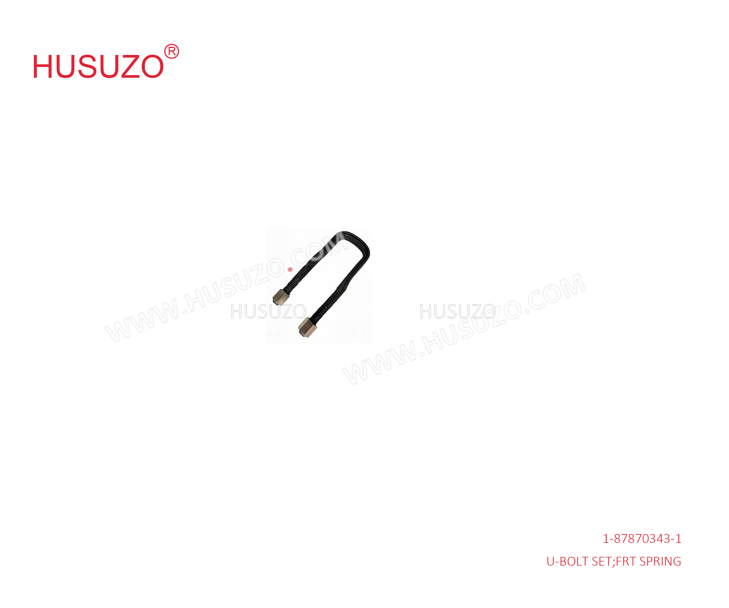 1-87870343-1 1878703431 Front Spring U-Bolt Set Suitable for ISUZU 6WF1 CXZ51K