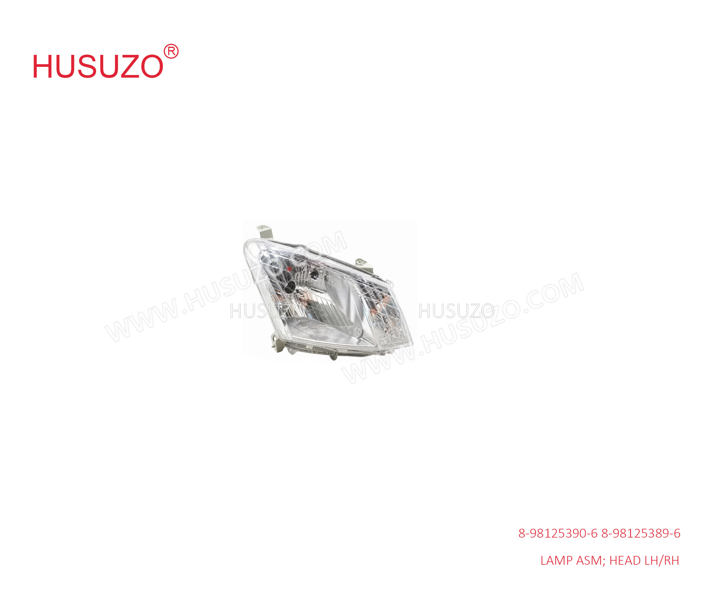 Head Lamp 8-98125390-6 8-98125389-6 for Isuzu Truck DMAX4X2 SC