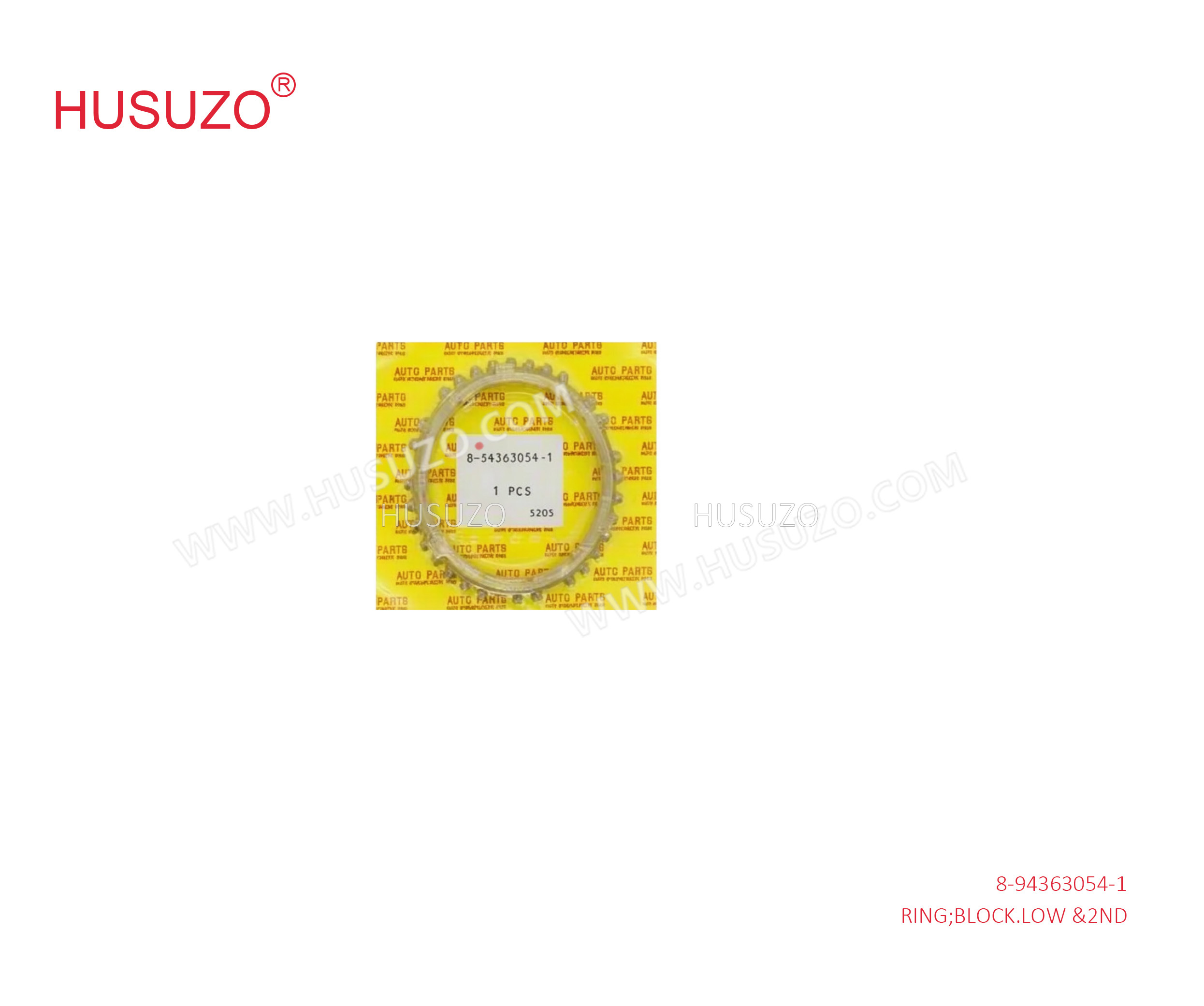 8-94363054-1 Low & Second Block Ring Suitable for ISUZU TFR17 4ZE1 8943630541