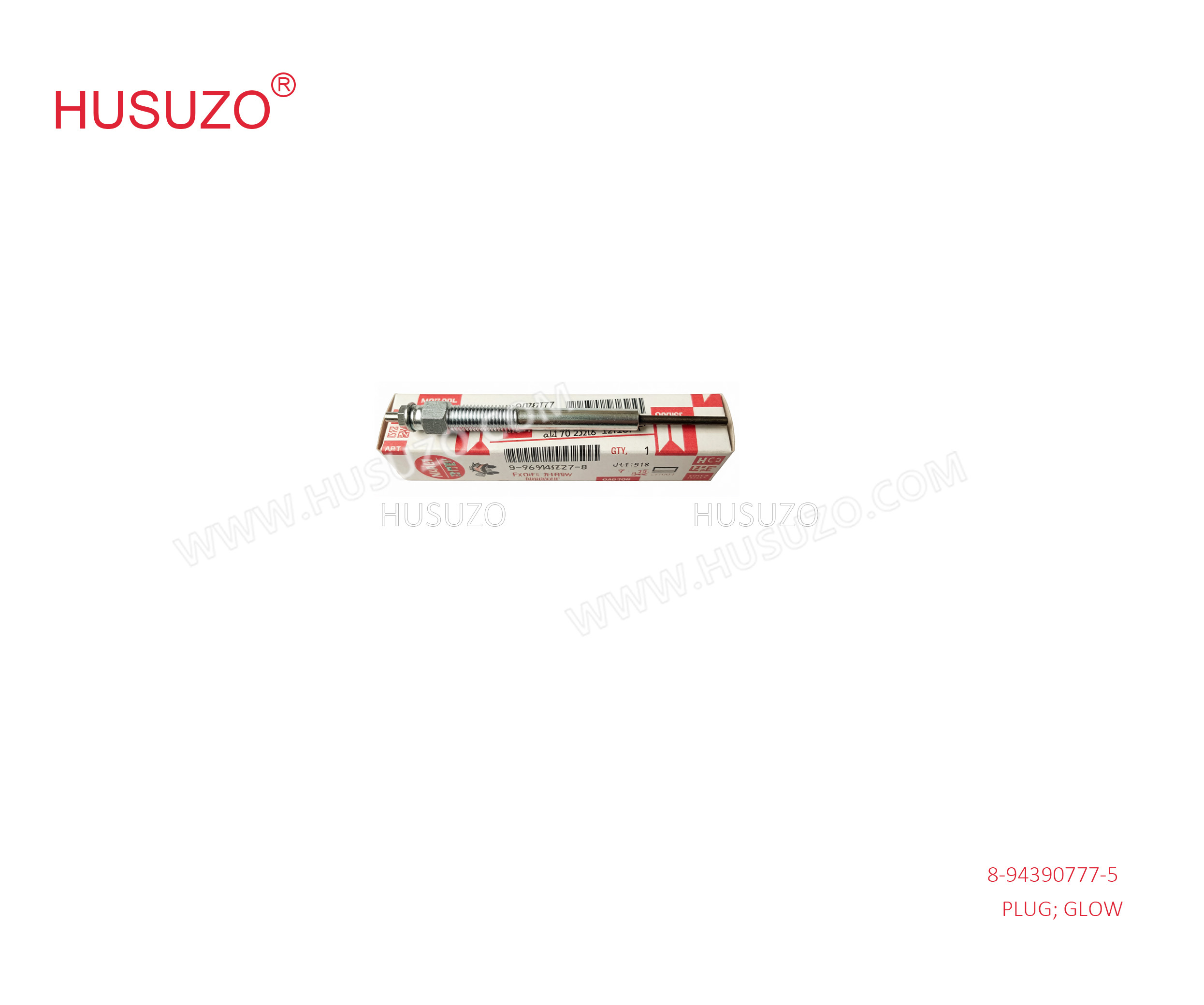 8-94390777-5  Glow Plug 8943907775  For ISUZU FVZ34 6HK1 4HK1-T