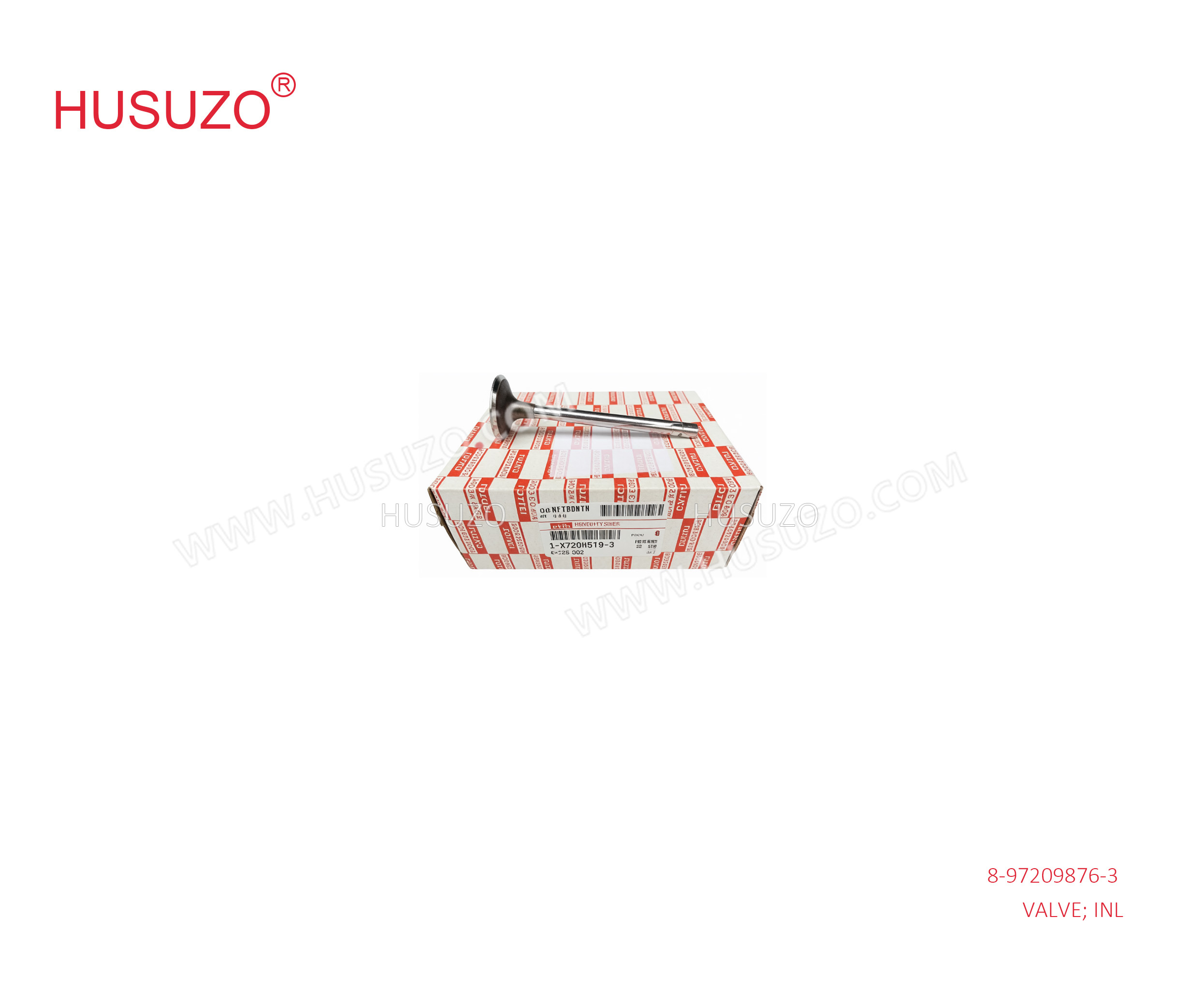 8-97209876-3 Inlet Valve 8972098763 For ISUZU 4HK1 6HK1