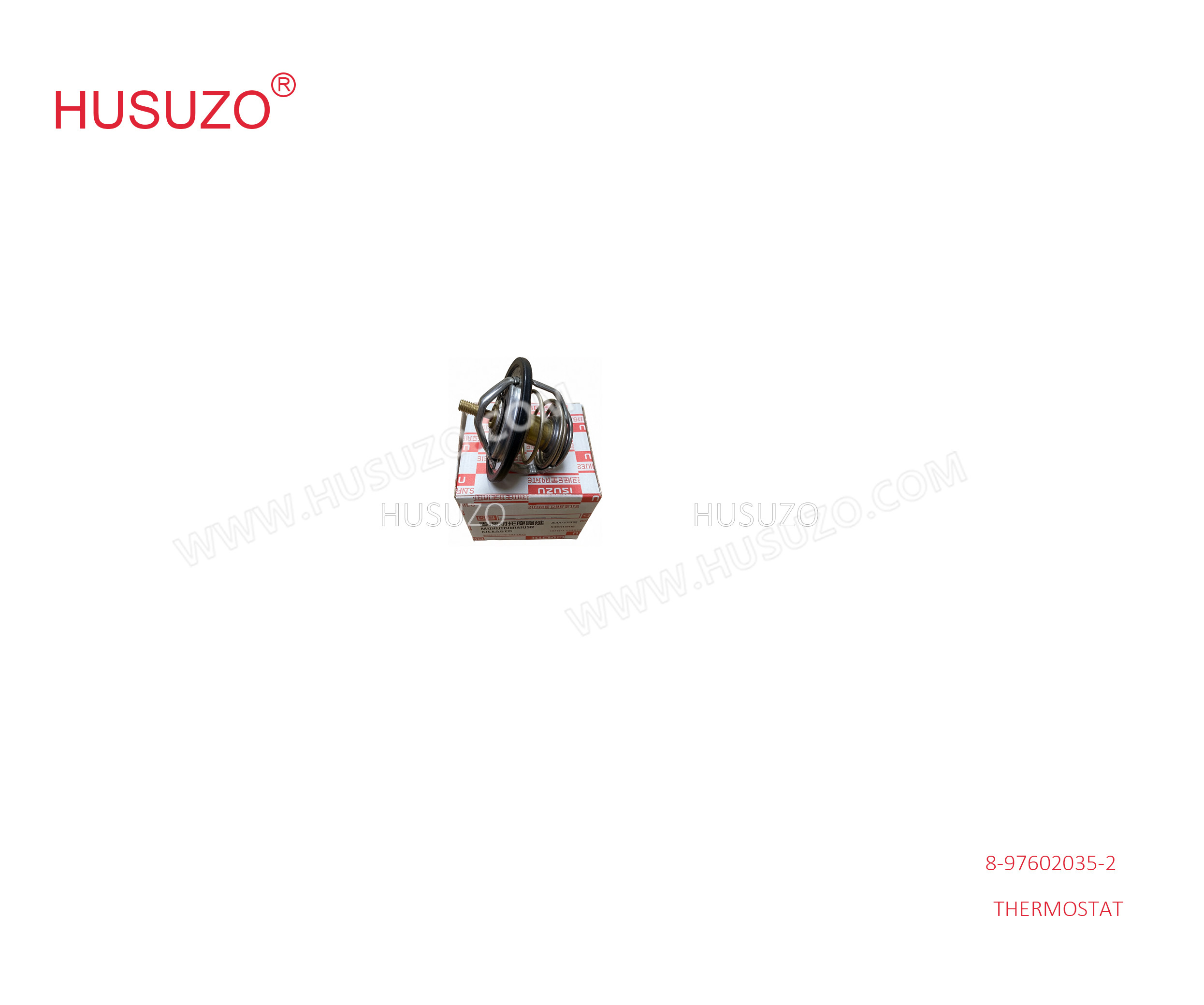 8-97602035-2 Isuzu Engine Parts Thermostat For FRR 8976020352