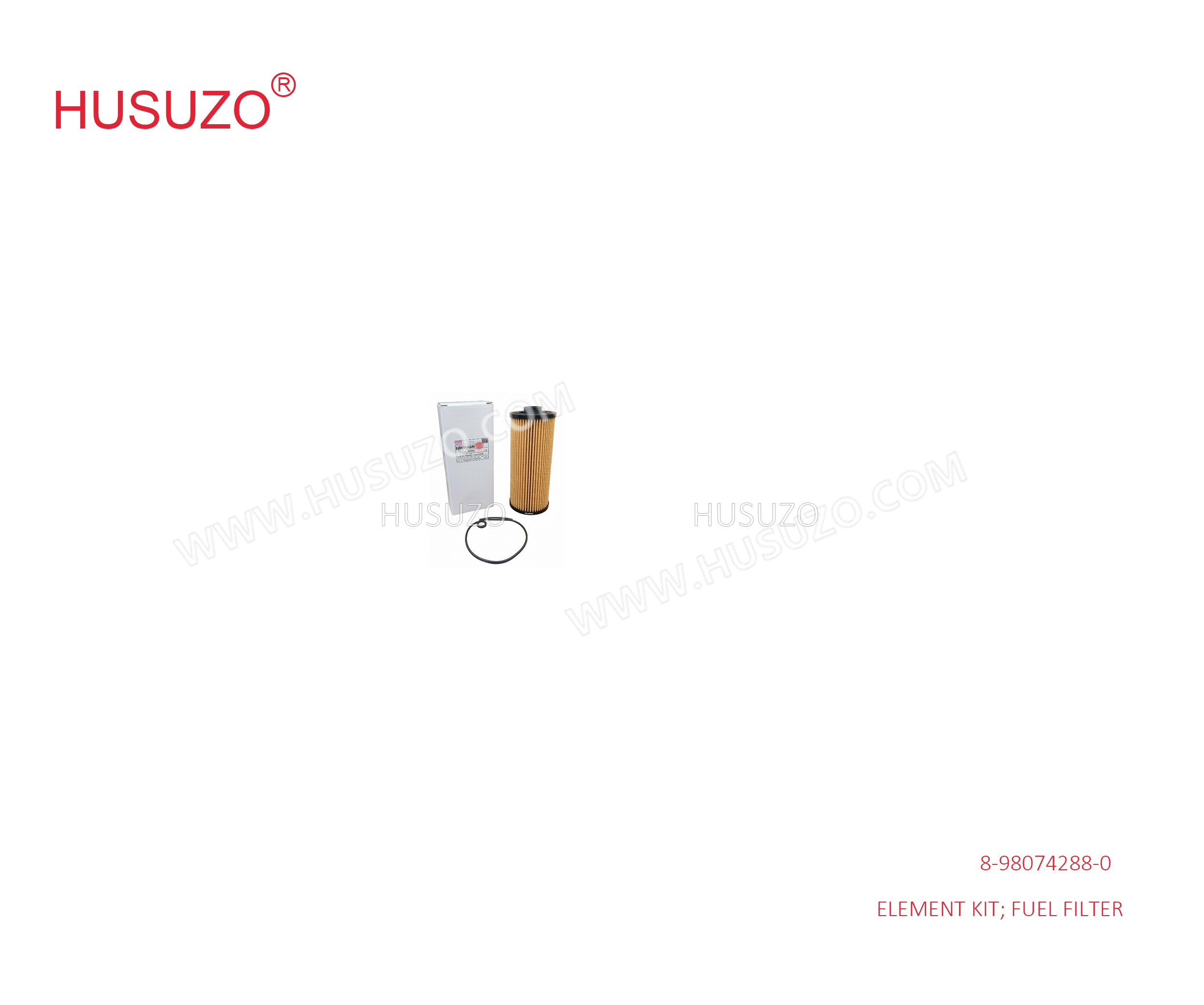 8-98074288-0  8-98074288-00 Fuel Filter Element Kit For ISUZU  6HK1