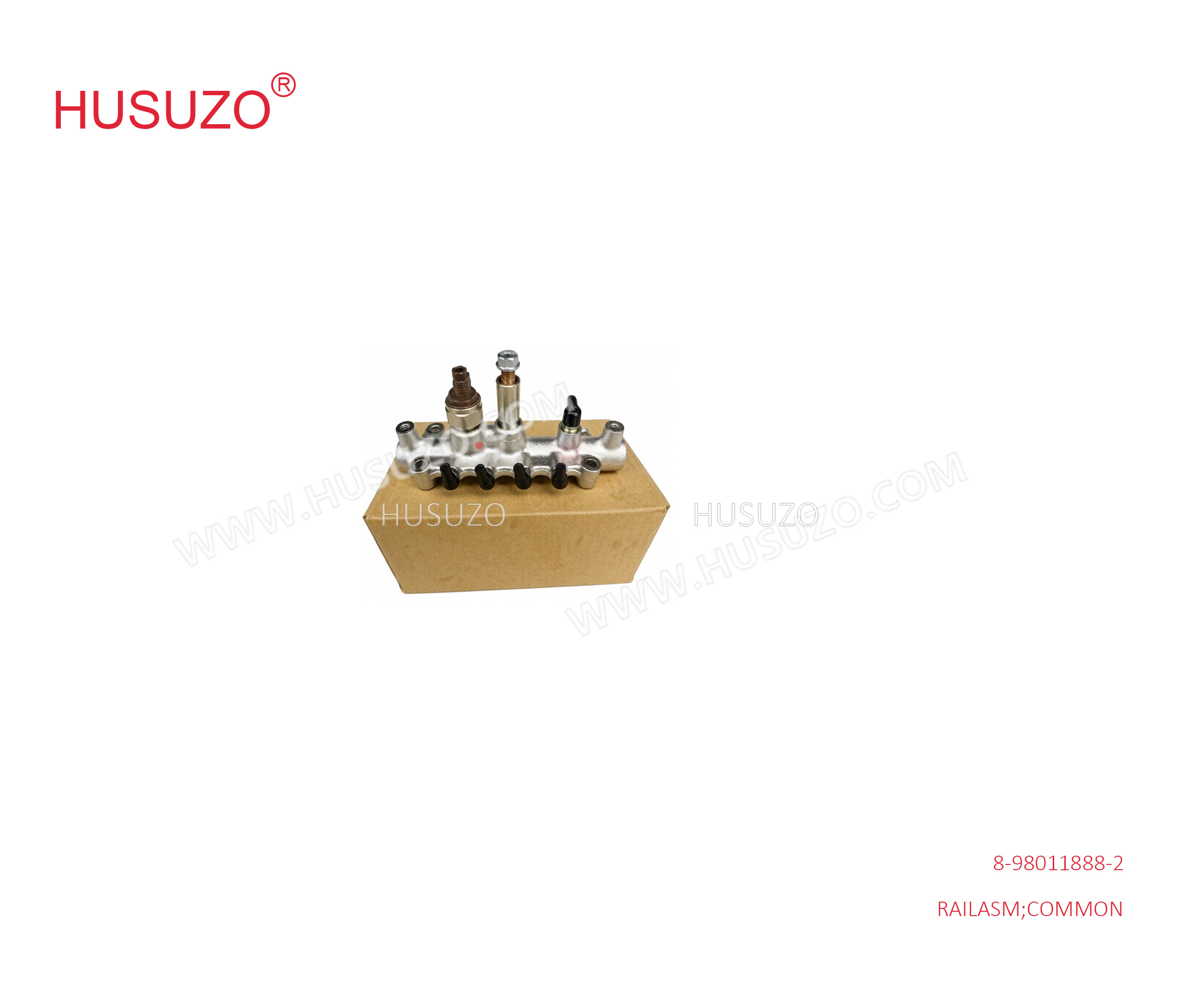 8-98011888-2 Common Rail Assembly 8980118881 For ISUZU TFRNHR4JJ1
