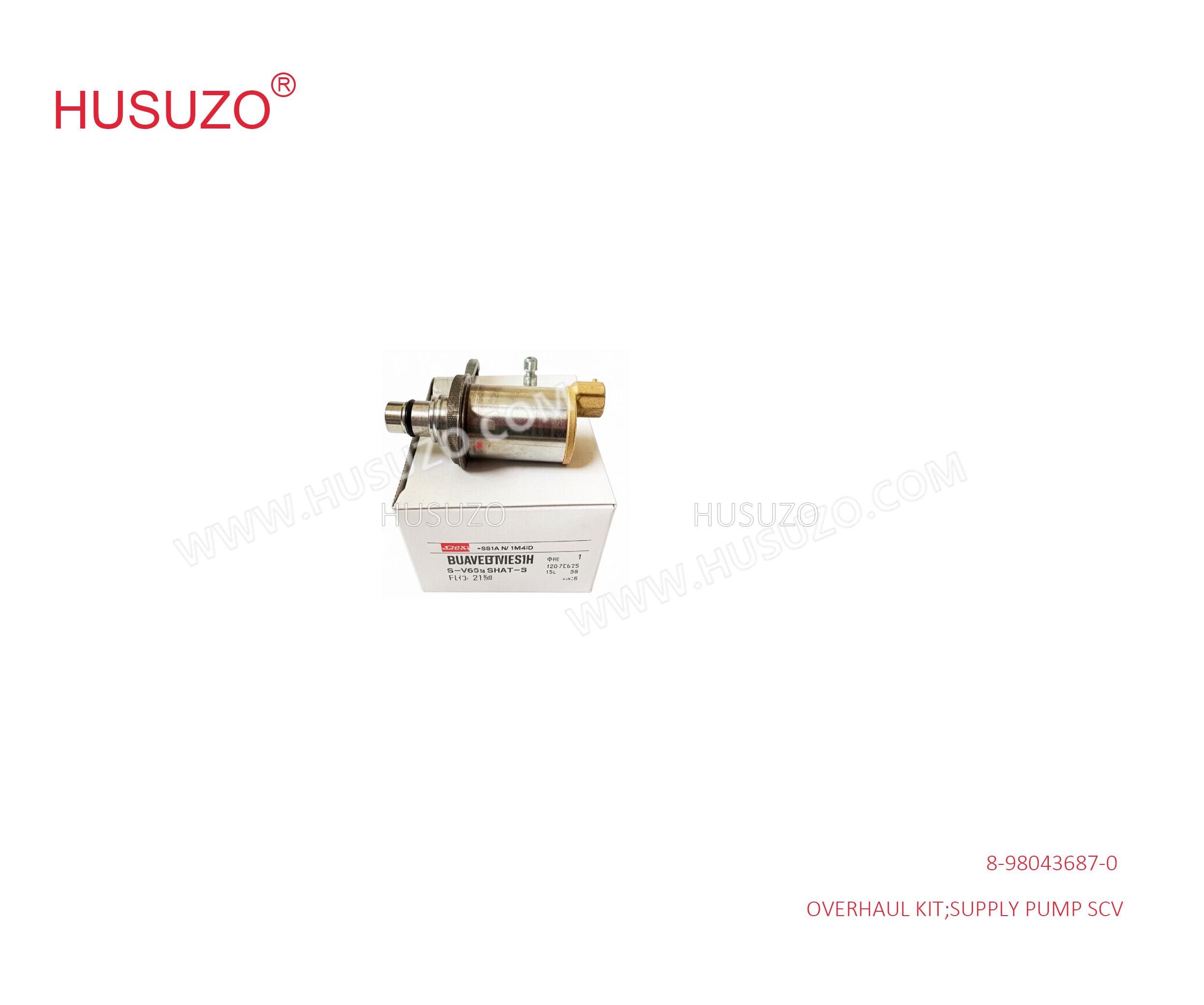 8980436870 Isuzu Nozzle Injector SCV 8-98043687-0 For NPR4HK1