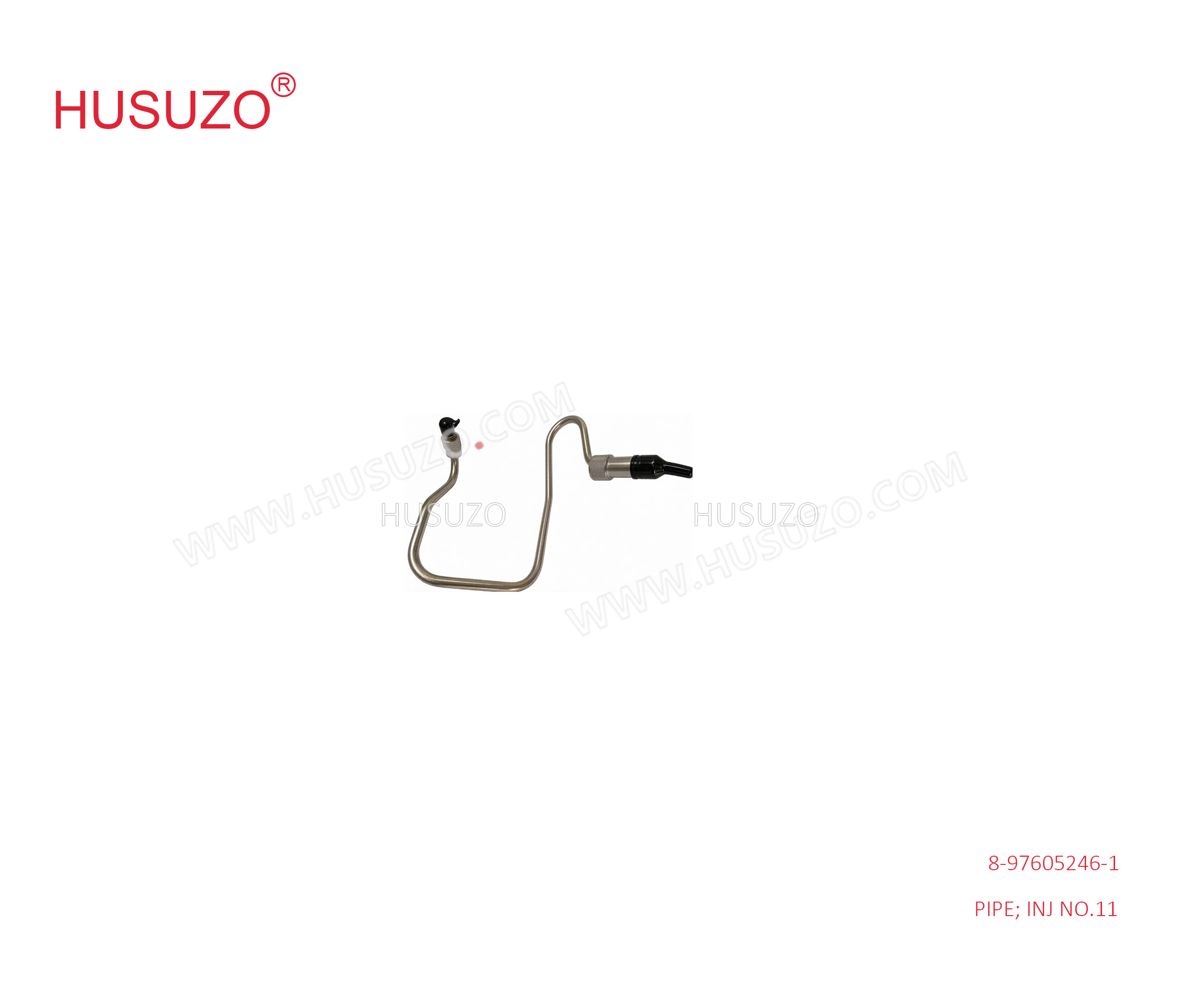 CXZ Isuzu Parts 8-97605246-1 8976052461 NO.1 Injection Pipe suitable for ISUZU 60Z1