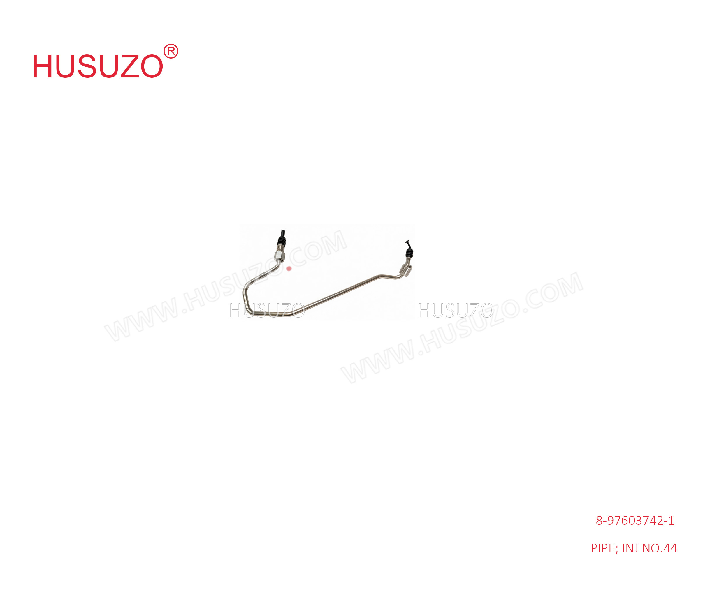 Isuzu Truck Parts 8-97603742-1 8976037421 NO.4 Injection Pipe for ISUZU 6UZ1