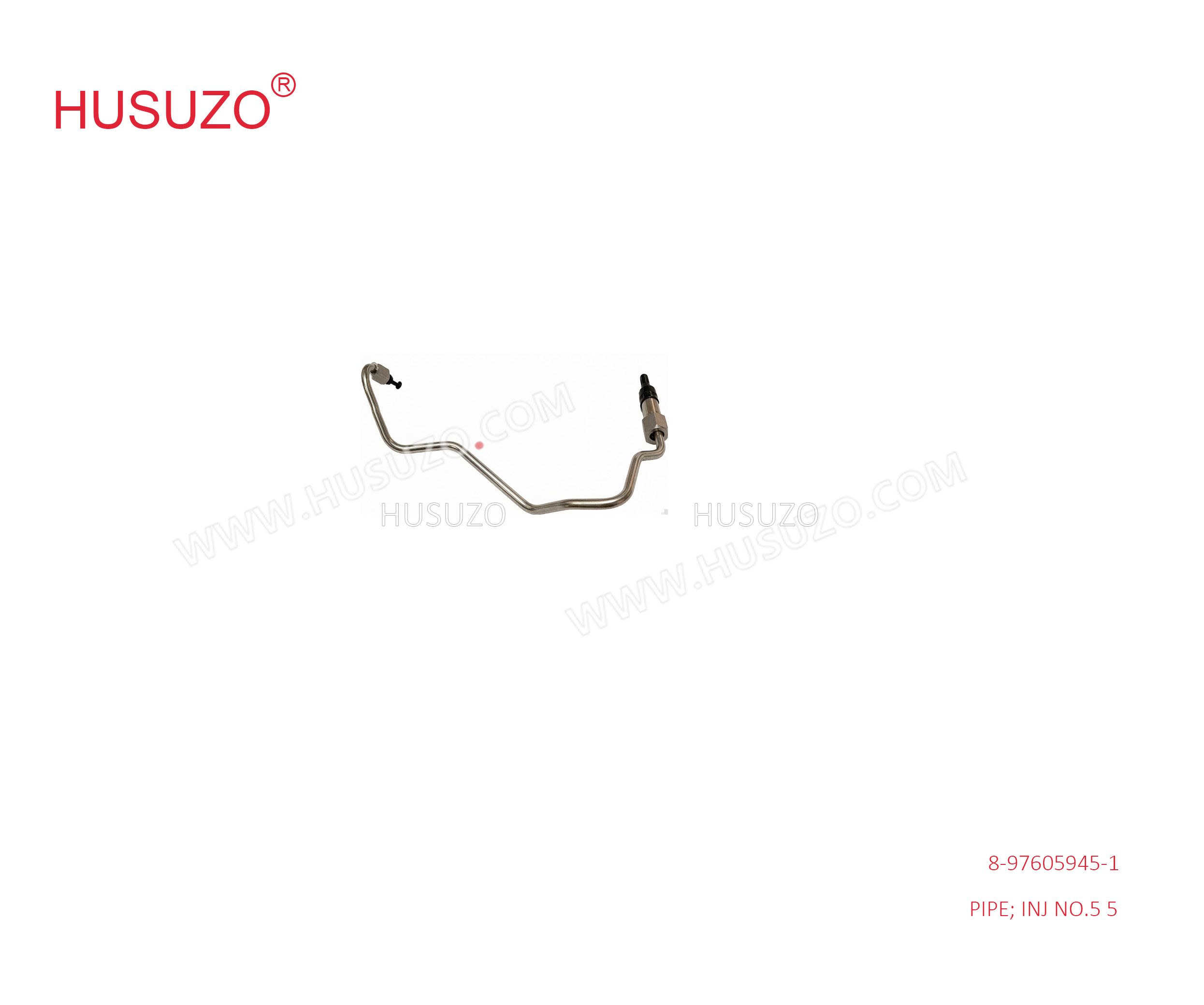 Isuzu CXZ Parts 8-97605945-1 8976059451 NO.5 Injection Pipe for ISUZU 6UZ1
