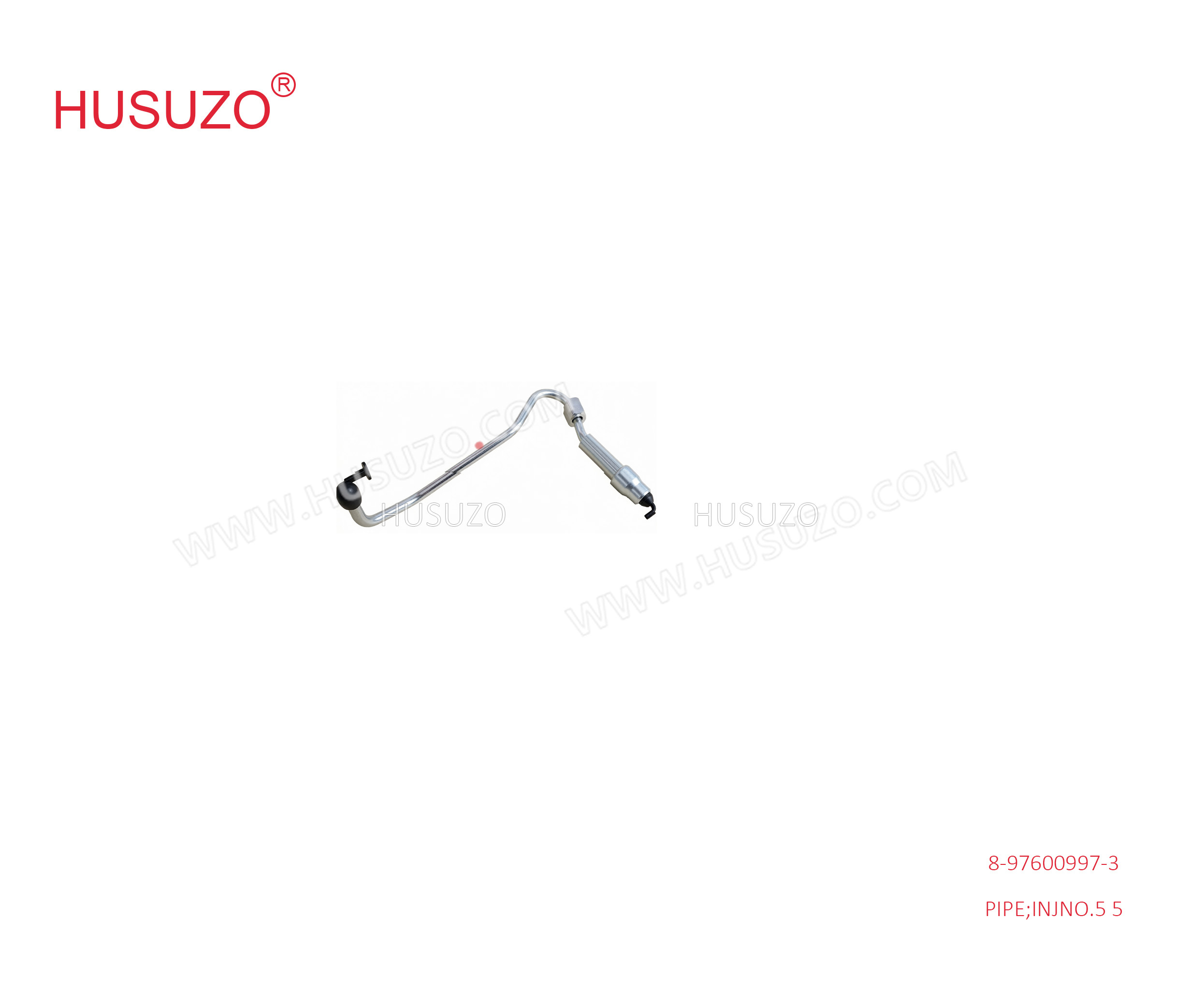 8976009973 8-97600997-3 componenti del motore nessun di Isuzu tubo di 5 iniettori per il motore DI X-Y 6HK1 di Isuzu