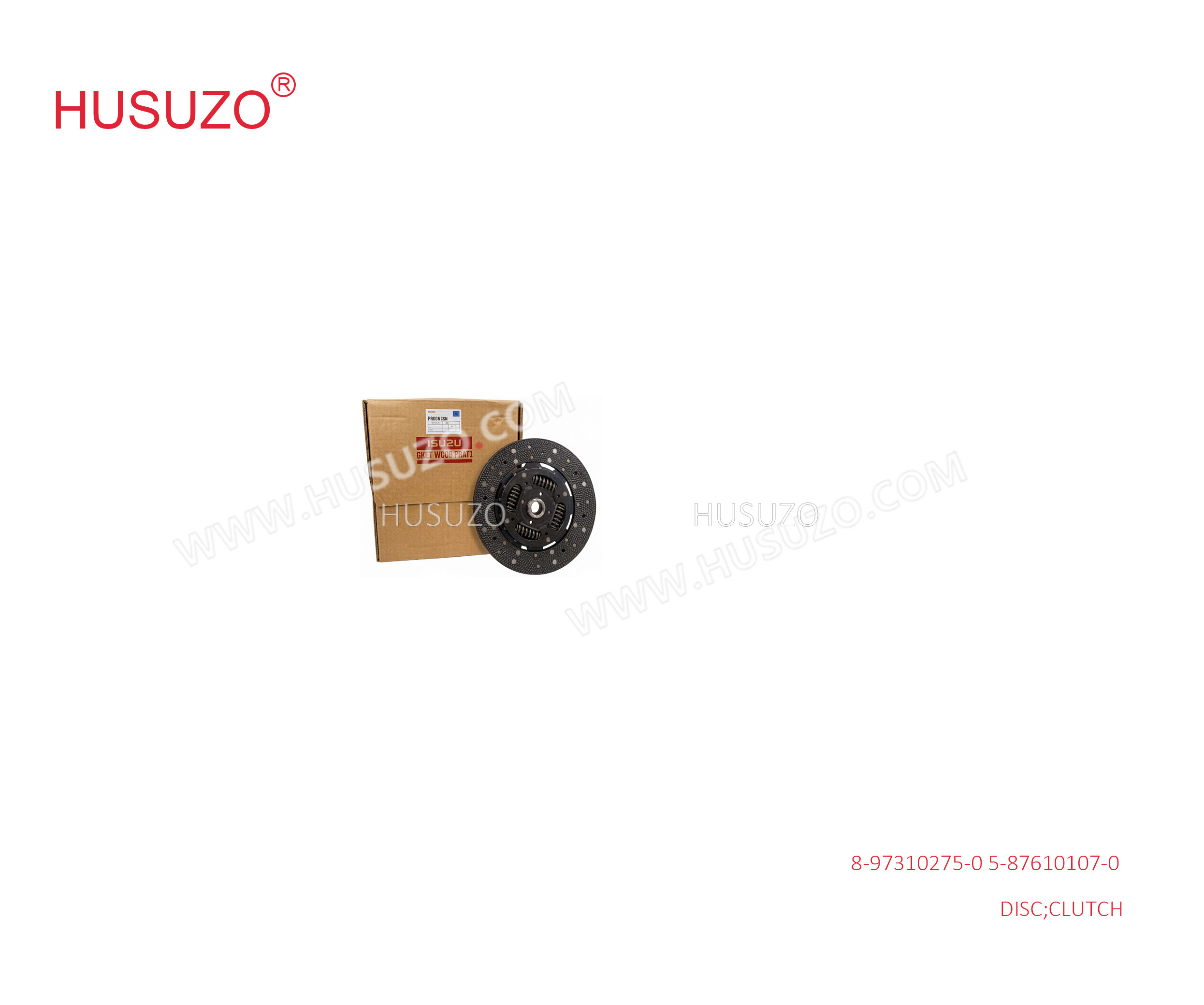 8-97310275-0 8973102750 5-87610107-0 5876101070 Isuzu NPR Parts Clutch Disc Suitable For ISUZU NPR 4BC2