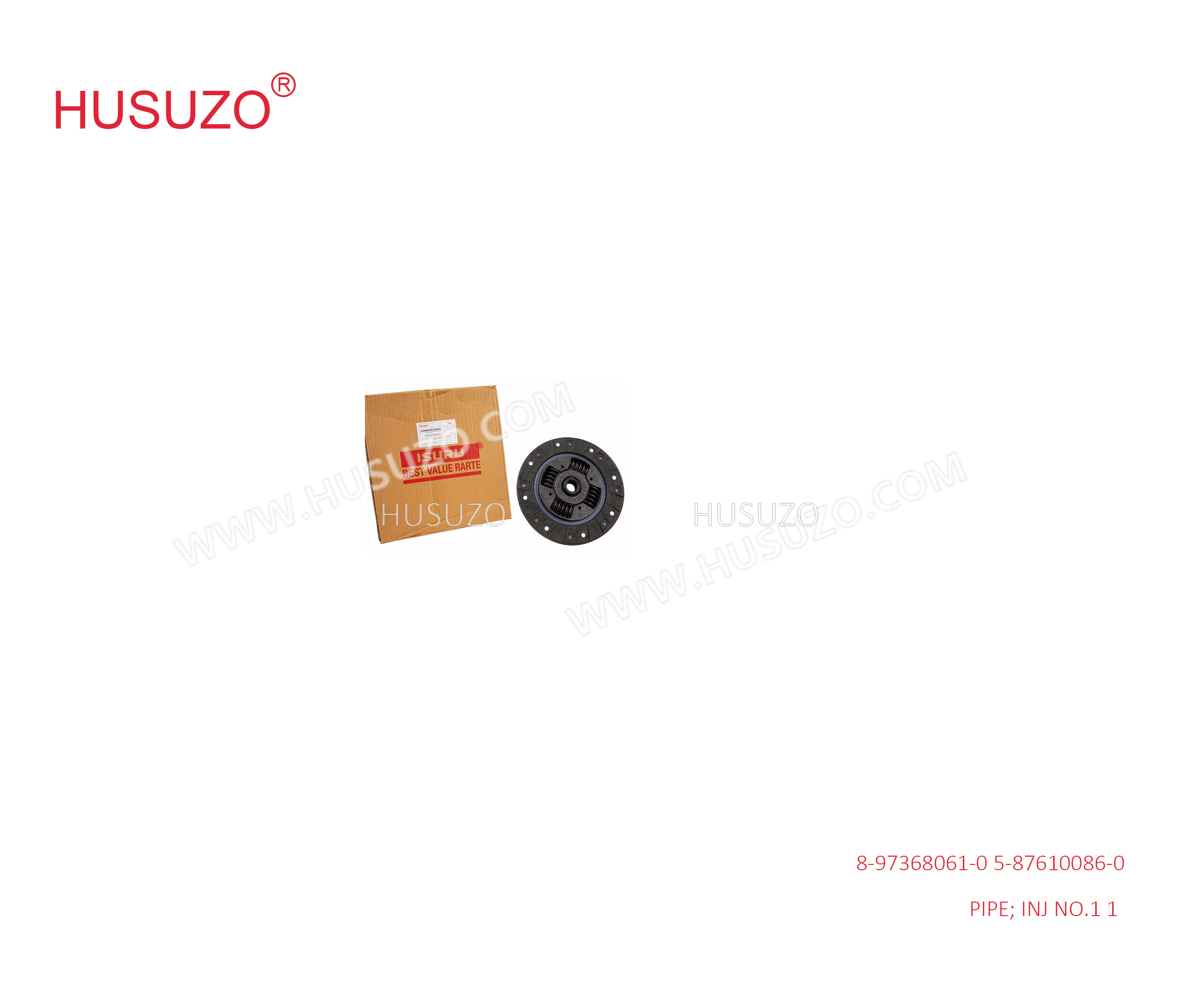 8-98080661-0 5-87610083-0  Vehicle Isuzu Clutch Disc For Nkr55 4JB1T  8980806610 5876100830