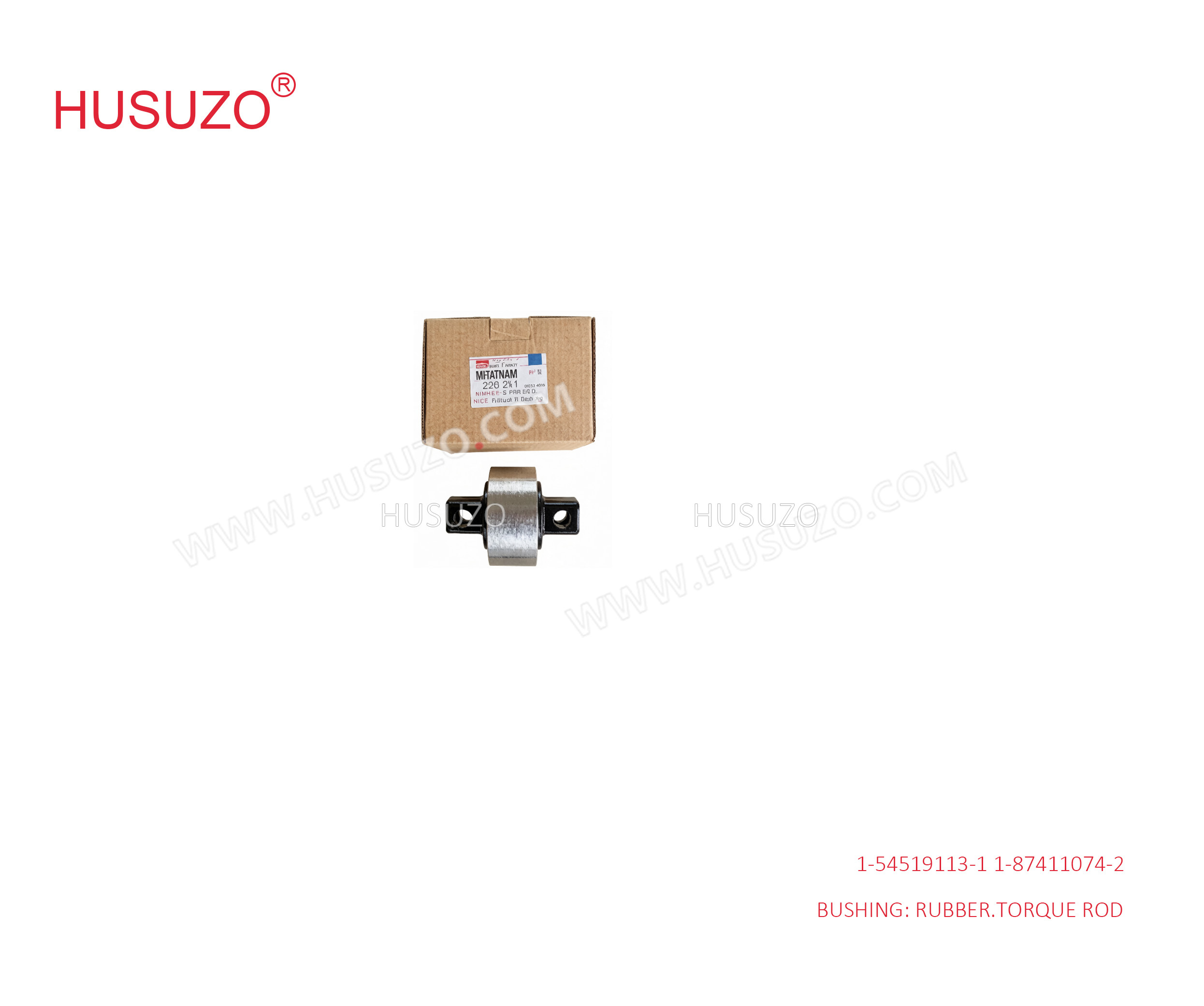 1-54519113-1 1515191131 1-87411074-2 Torque Rod Rubber Bushing For Isuzu CVR CXZ EXZ