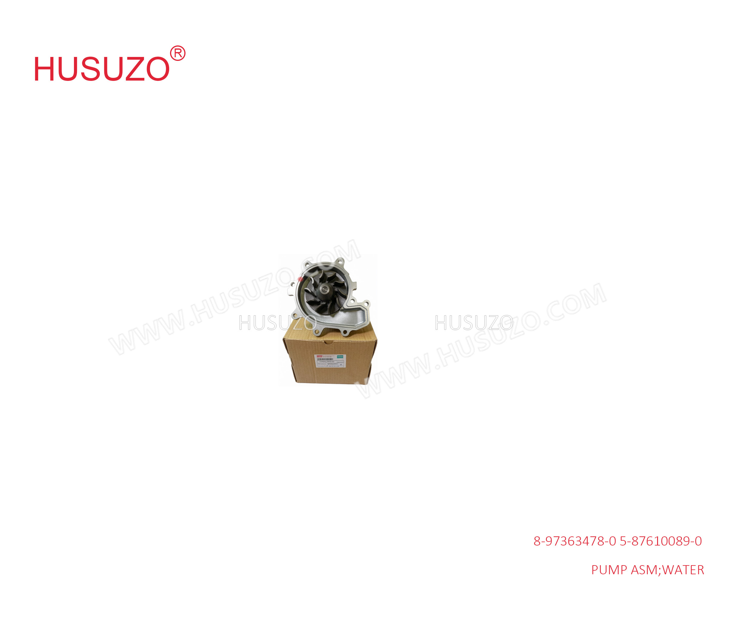 4HK1 ISUZU Water Pump Assembly 8973634780 5876100890 8-97363478-0 5-87610089-0