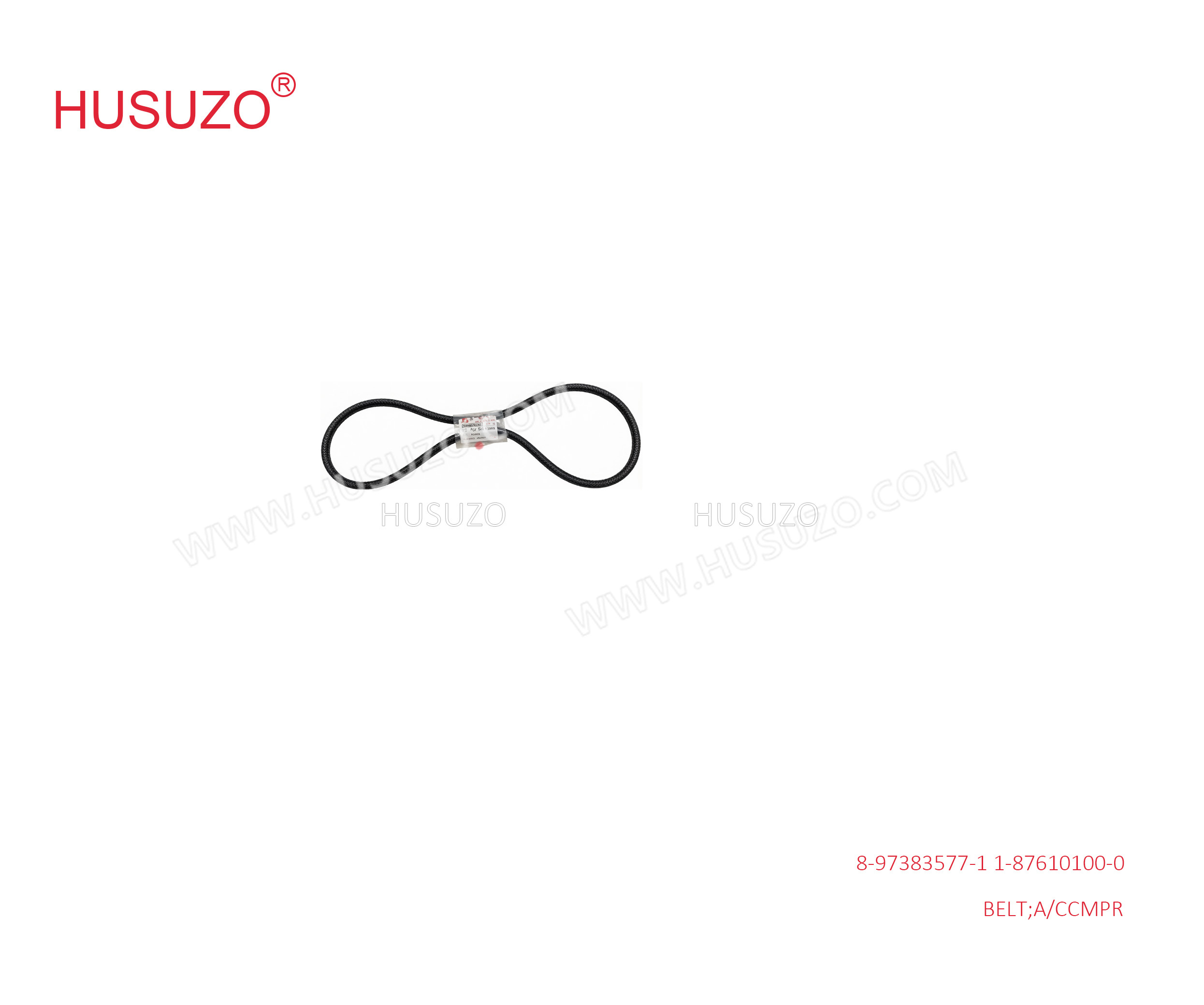 8-97383577-1 1-87610100-0 Air Compression Compressor Belt 8973835771 1876101000 For ISUZU FRRFSR6HK1
