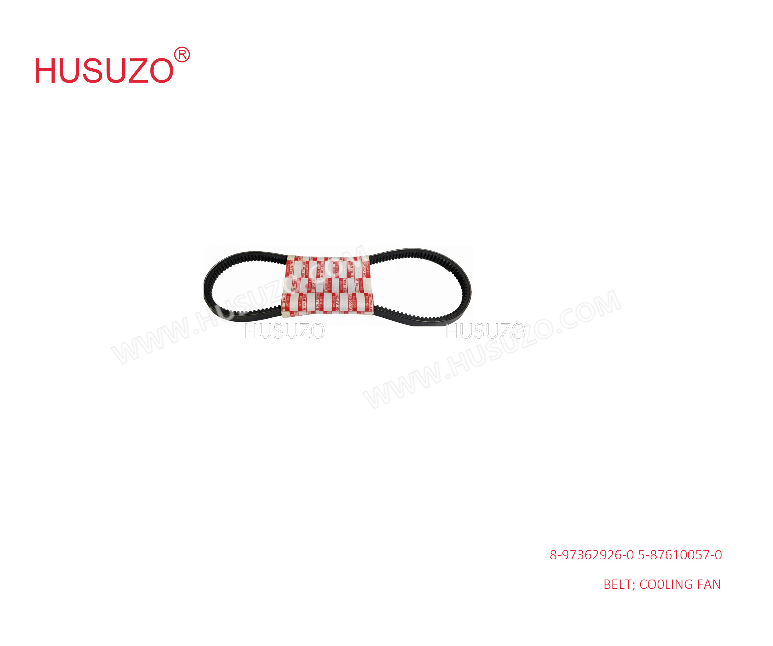 8-97362926-0 5-87610057-0 Isuzu FANELF300 4JJ1 Cooling Fan Belt 8973629260 5876100570