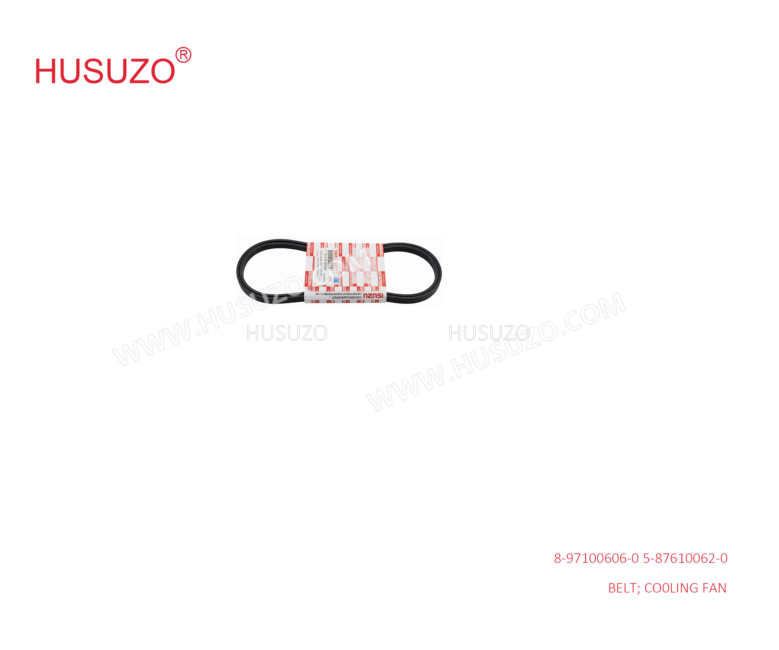 8-97100606-0 5-87610062-0 Isuzu  Cooling Fan Belt 8971006060 5876100620