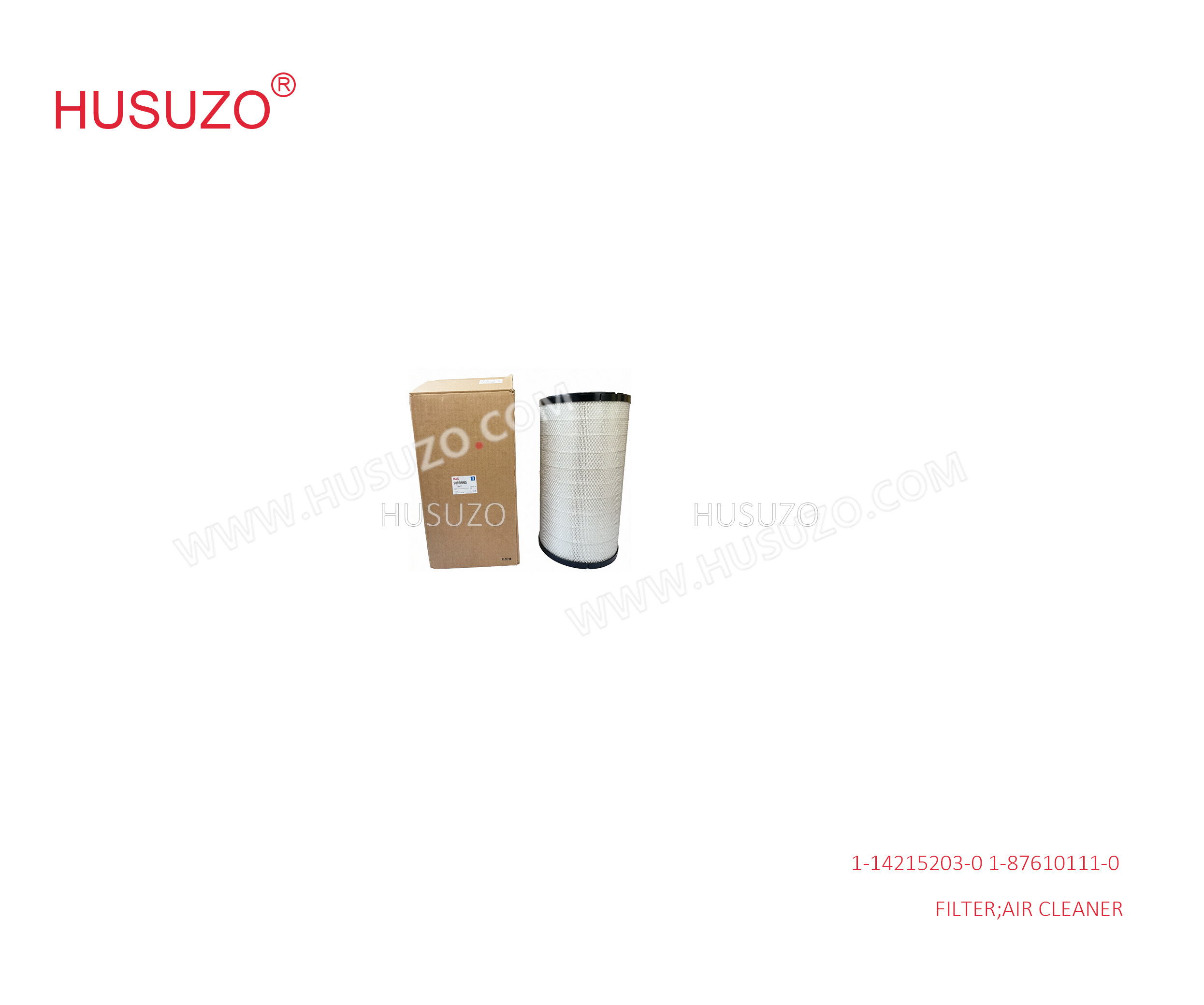 1142152030 1-14215203-0 1-87610111-0  1876101110  Air Cleaner Filter Isuzu CXZ Parts Isuzu CYZ51 6WF1