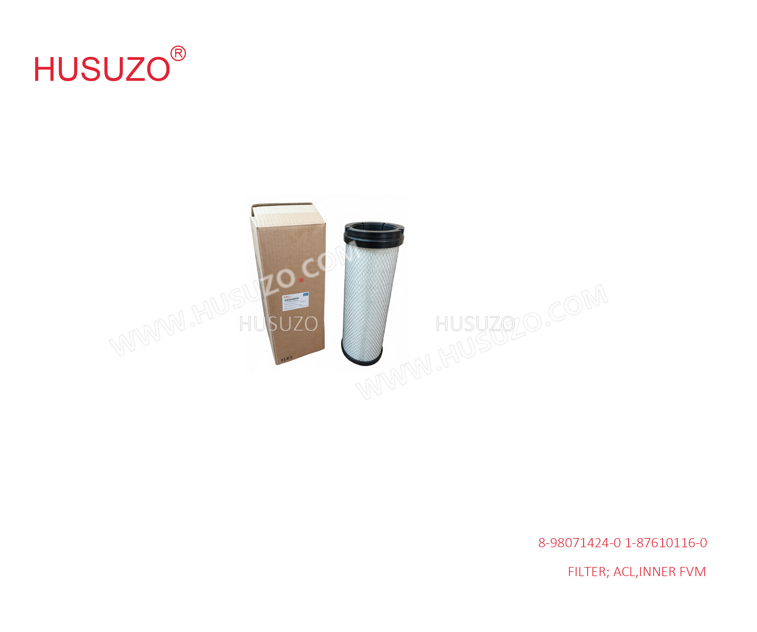 8-98071424-0 1-87610116-0 Air Cleaner Filter suitable for ISUZU FVM GVR 6HK1 1876101160 8980714240