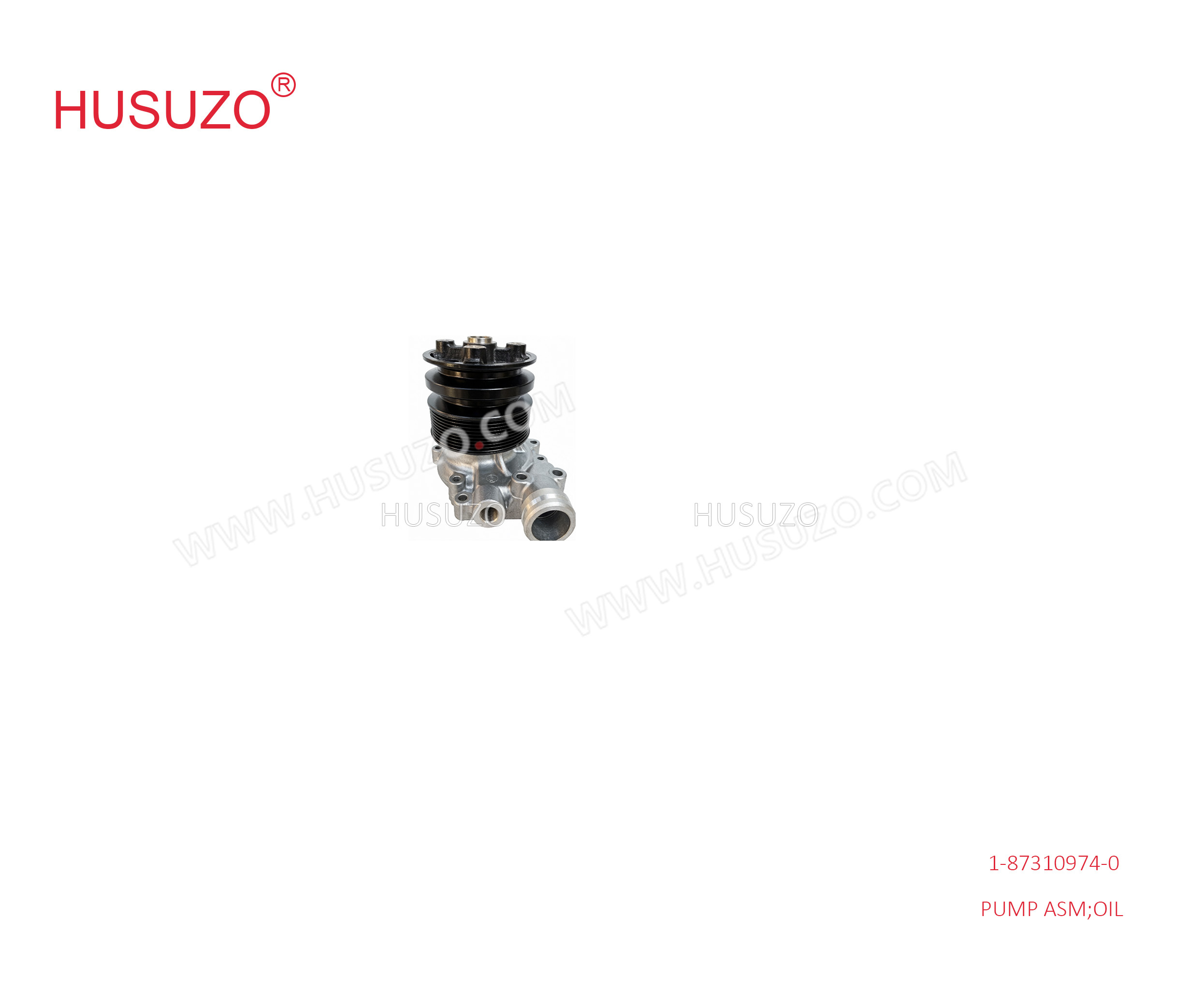 1-87310974-0 1873109740 Isuzu FVR Parts Water Pump For  6HK1
