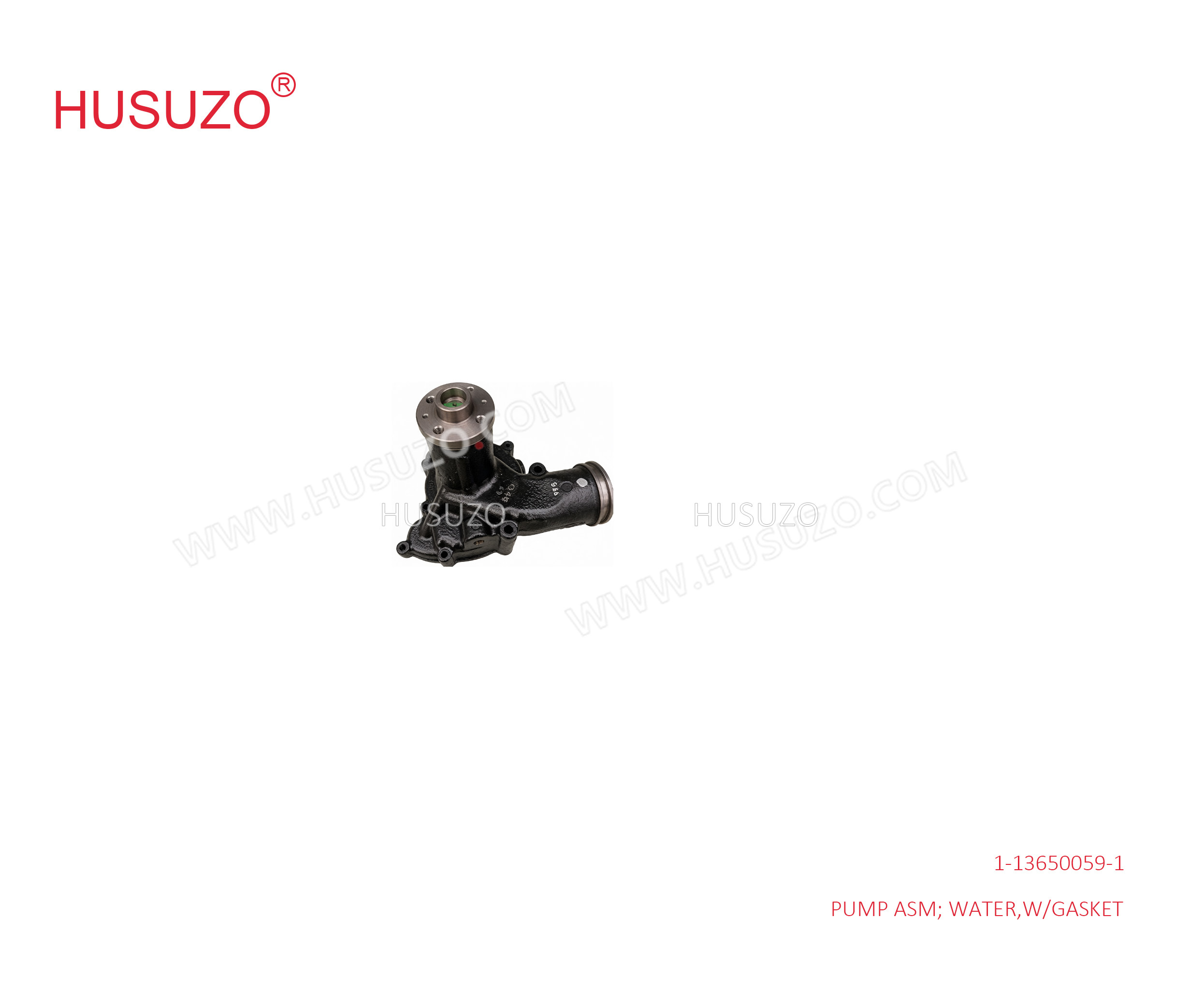 Water Pump Asm With Gasket 1136500591 1-13650059-1 For ISUZU 6SD1 Engine