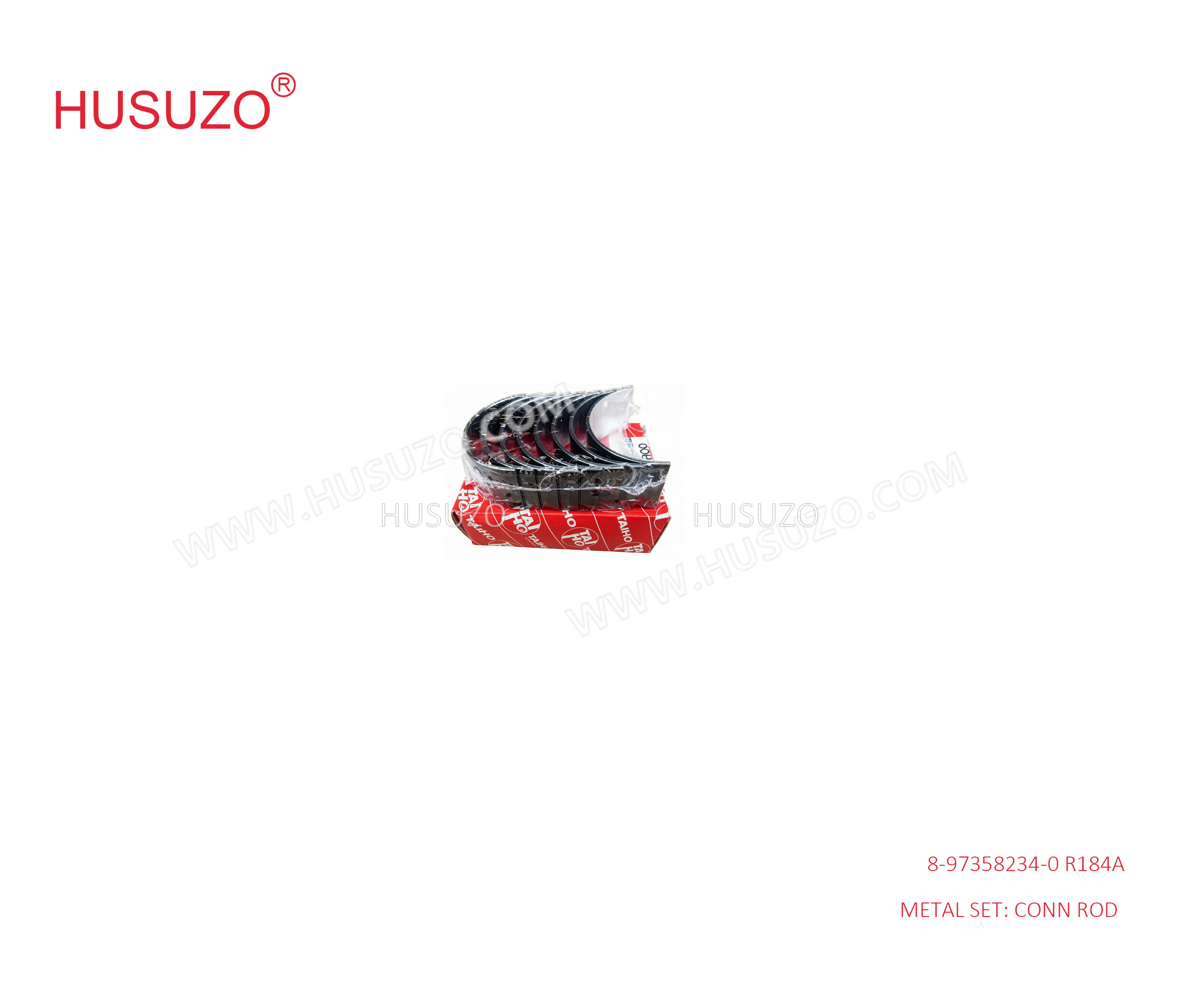 8-97358234-0 Isuzu Engine Parts Standard Connecting Rod Metal Set For 4JA1 4JB14JC14JD1 8973582340