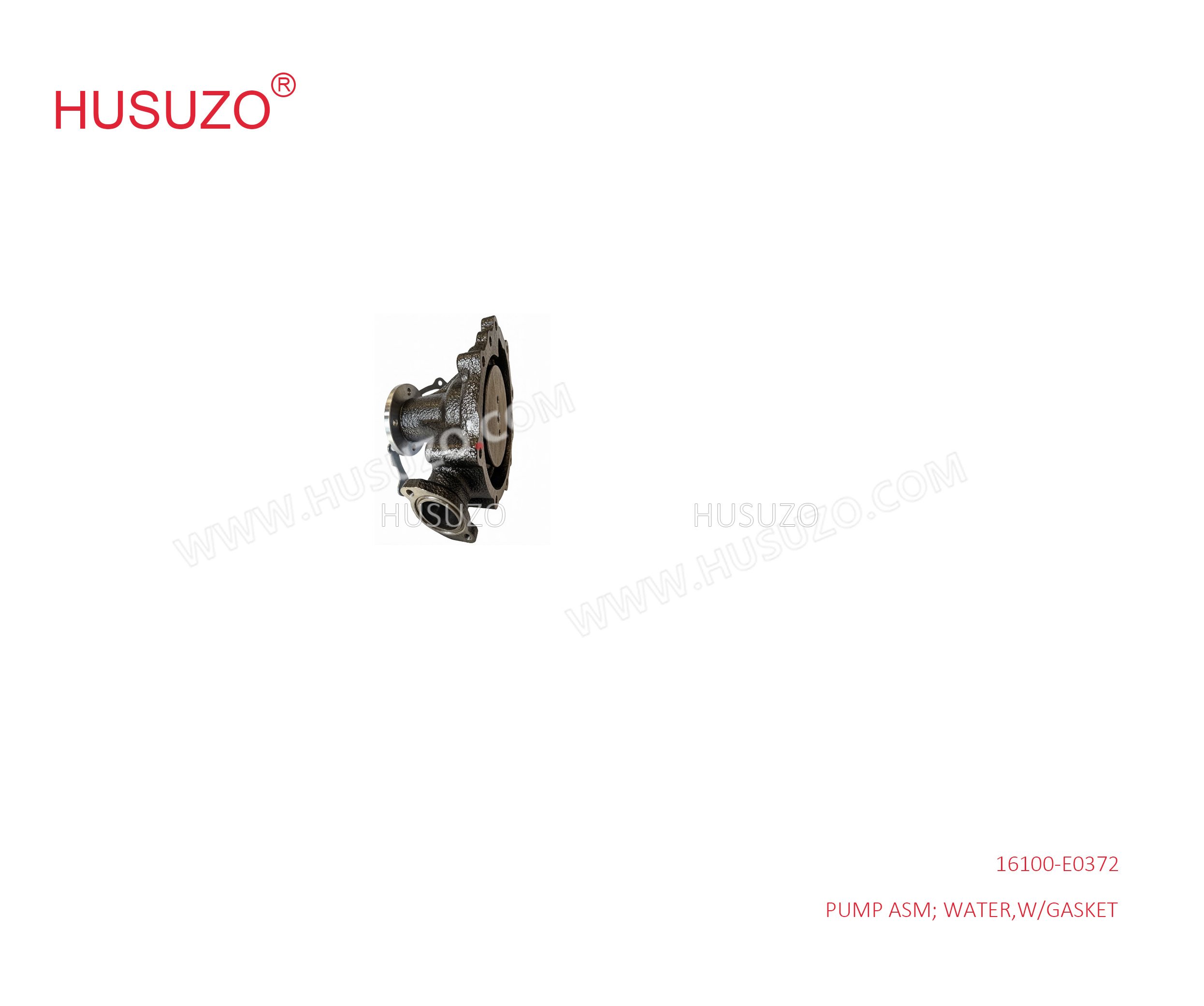16100-E0372 Water Pump Assembly Suitable for ISUZU HINO J05E