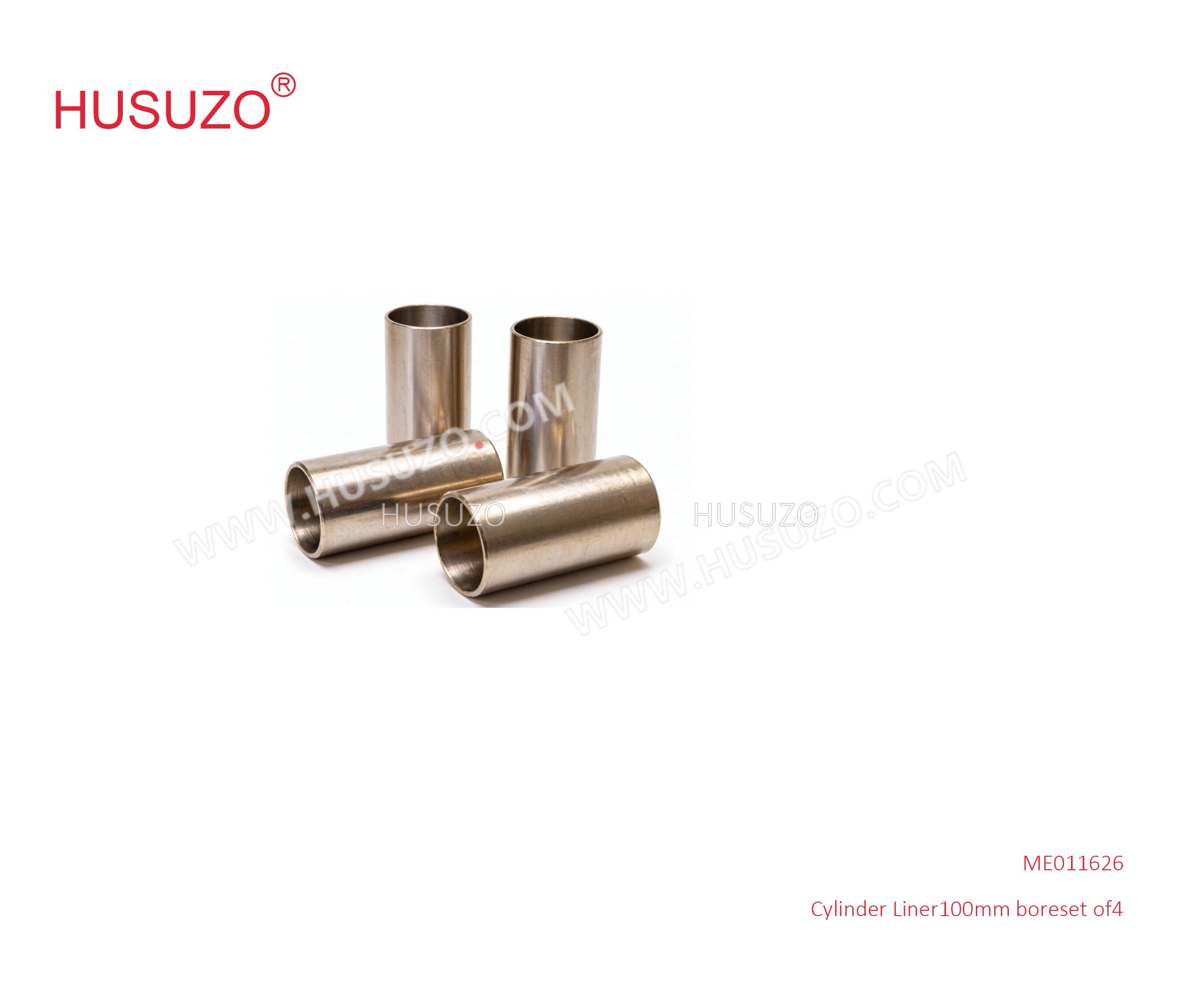 Cylinder Liner100mm boreset of4  ME011626 ME011631 for Mitsubishi 4D30 4D31