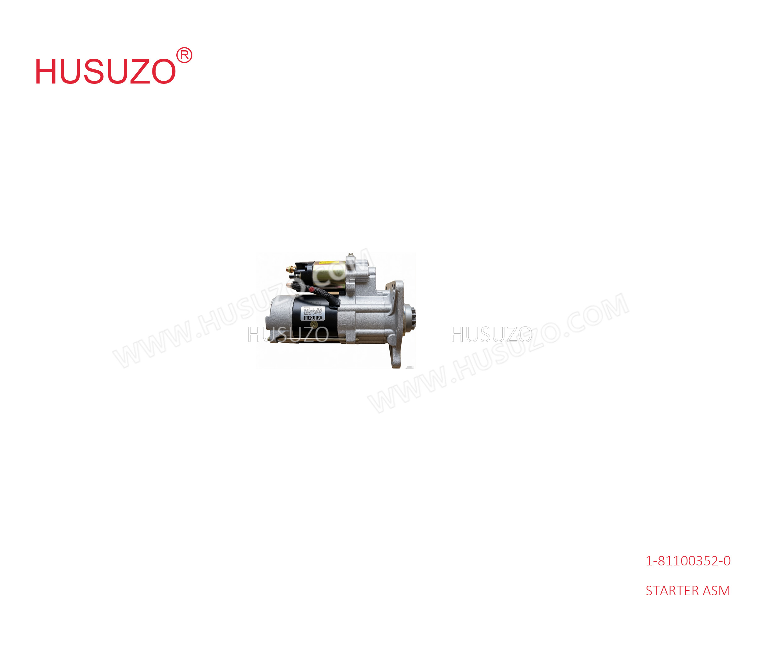 1-81100352-0 1811003520 Starter Assembly 24V 7.5K W11T For ISUZU CXZ51 6WF1