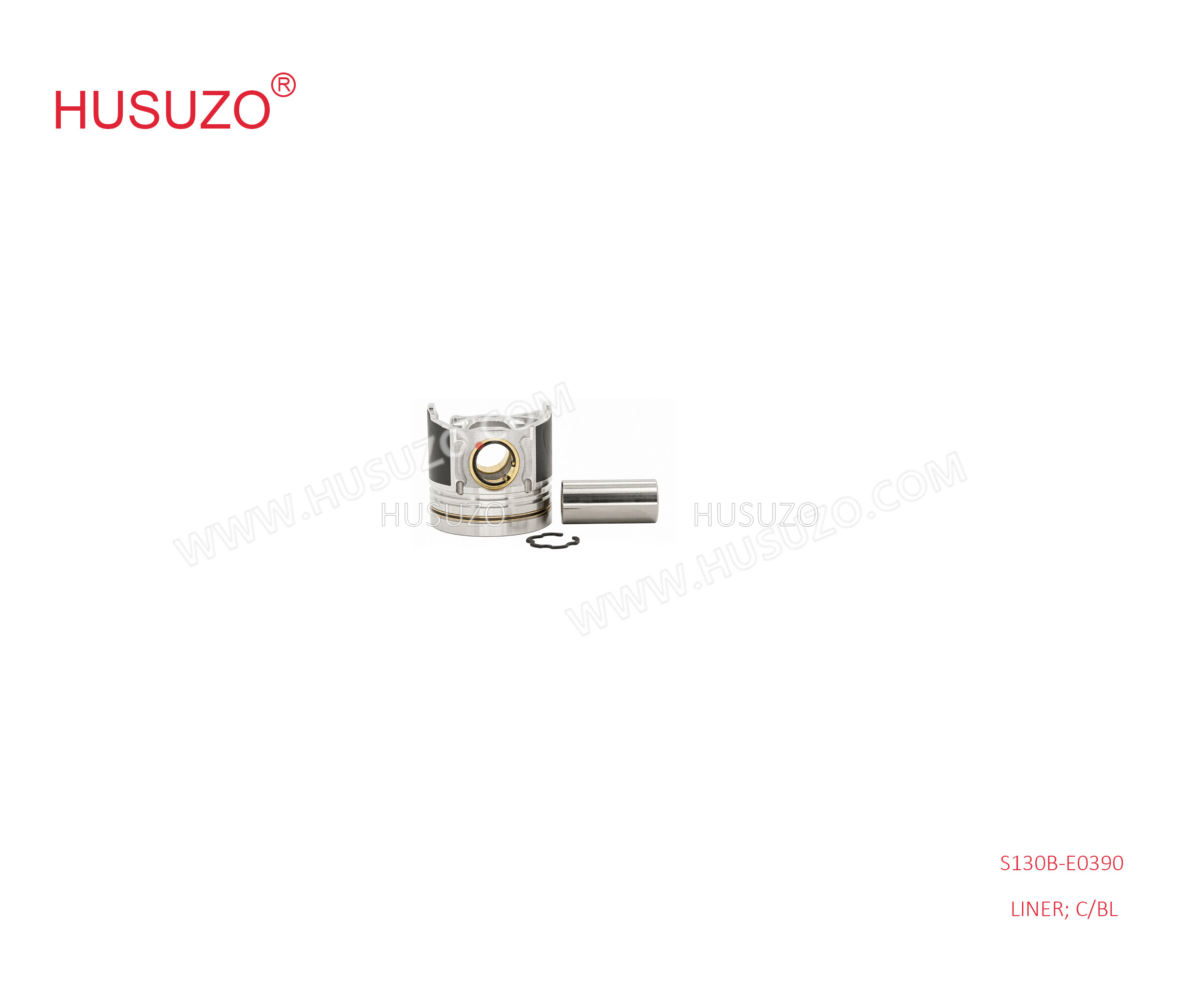 HINO J08E Isuzu Liner Kit / Piston S130B-E0390 / Piston Ring 11462-E0060