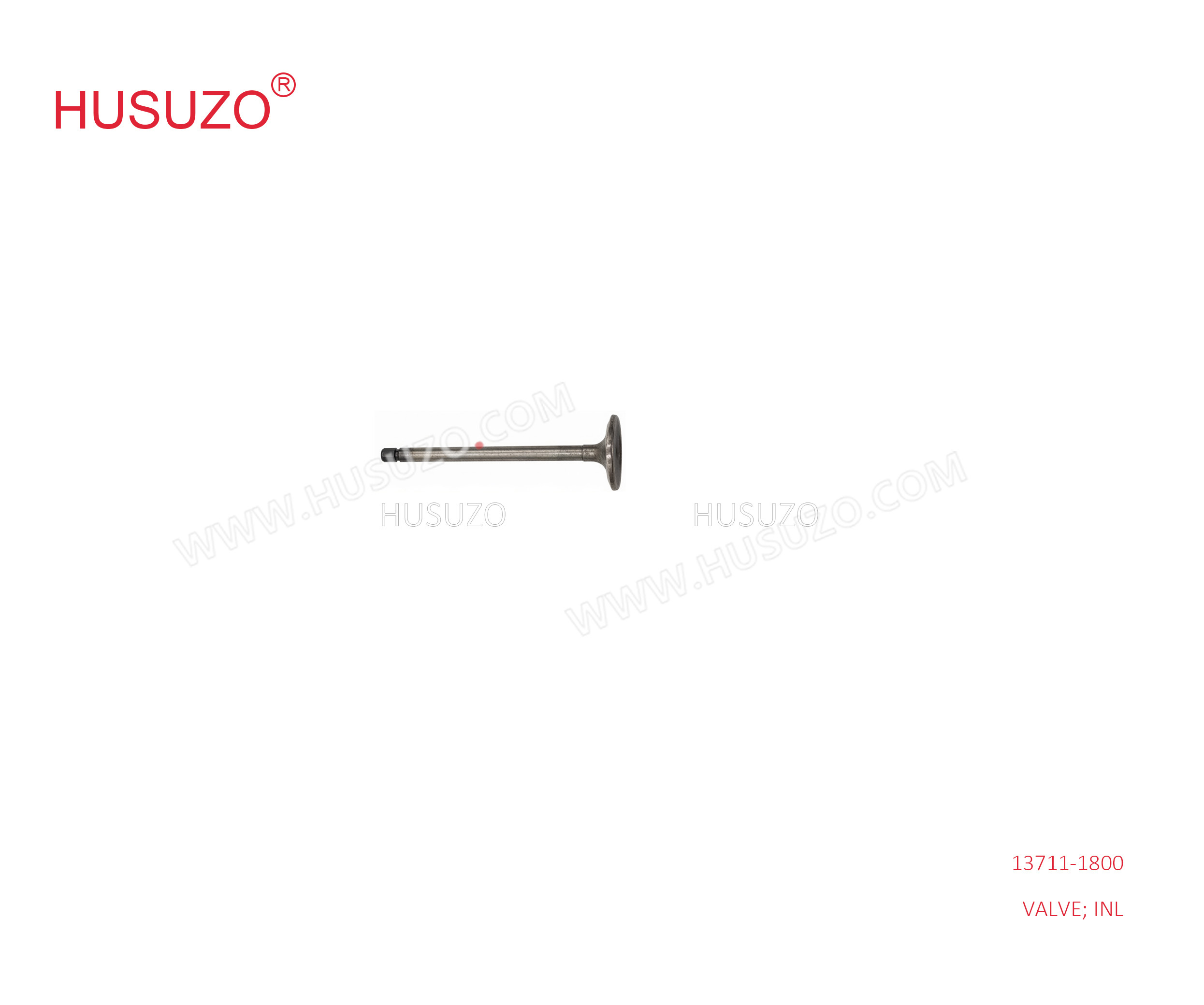 13711-1800  VALVE; INL For ISUZU HINO NO4C 13711 1800