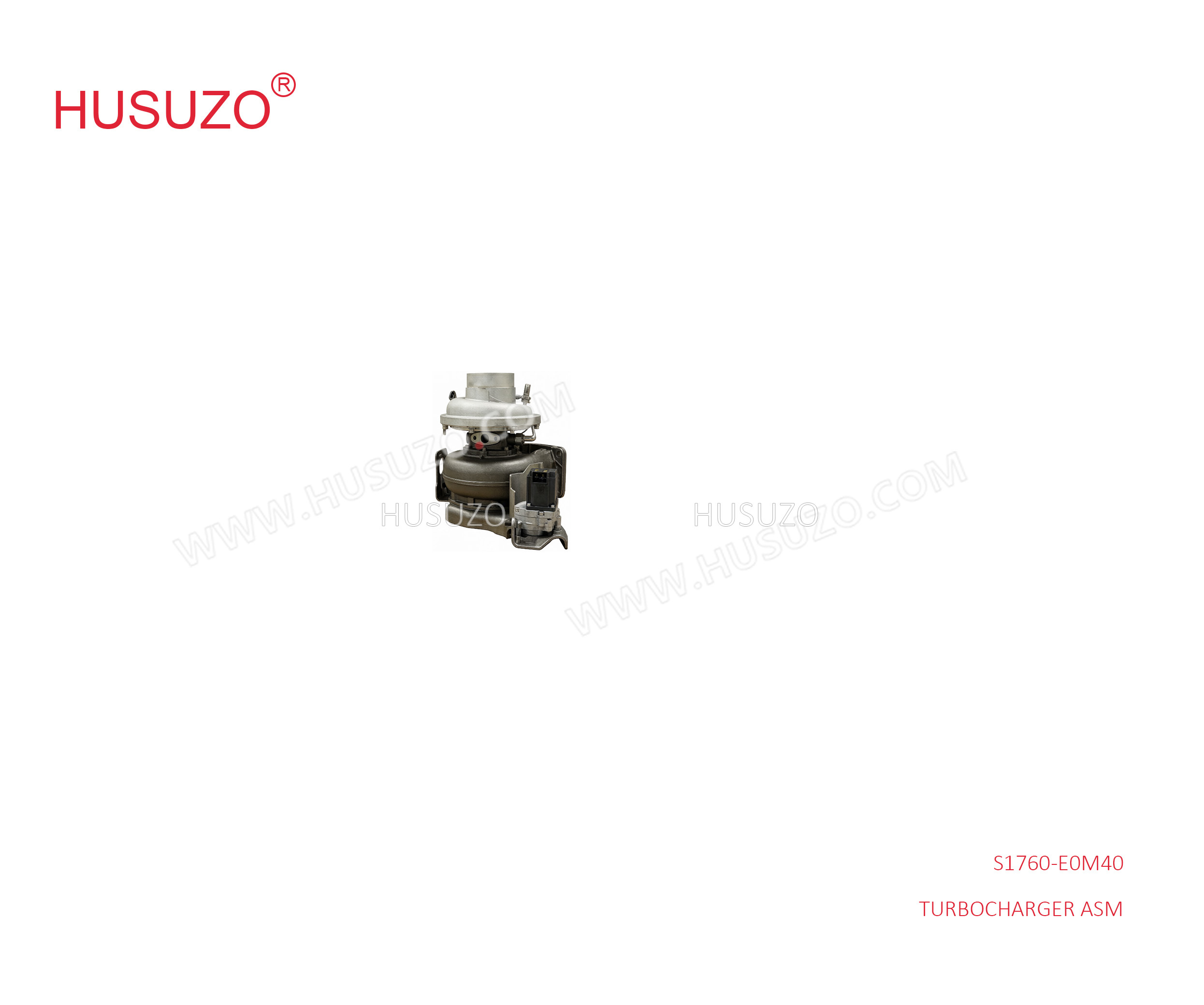 S1760-E0M40-ABA TURBOCHARGER ASM suitable for ISUZU HINO E13C