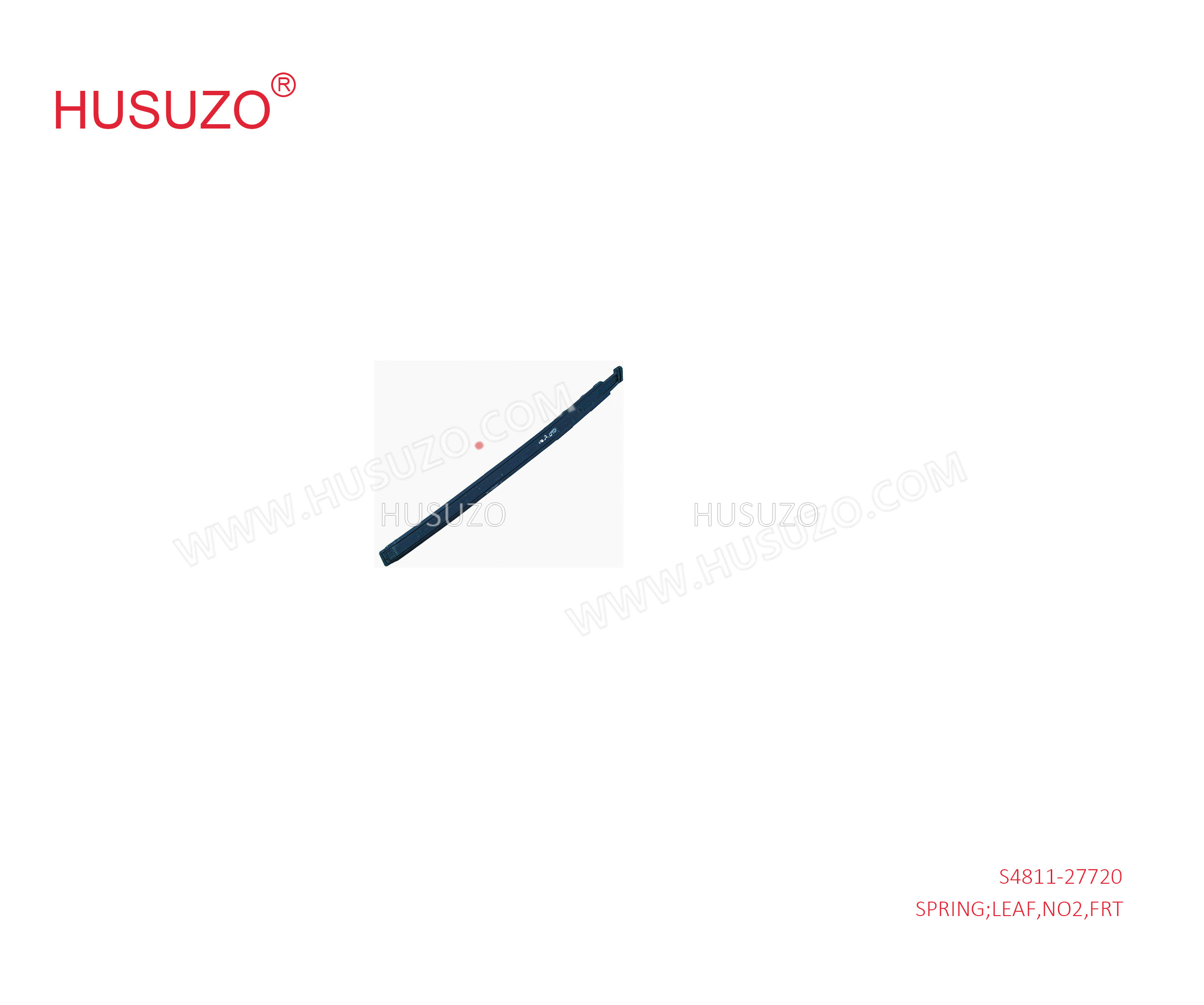S4811-27720 SPRING;LEAF,NO2,FRT  for ISUZU HIN0700 E13C