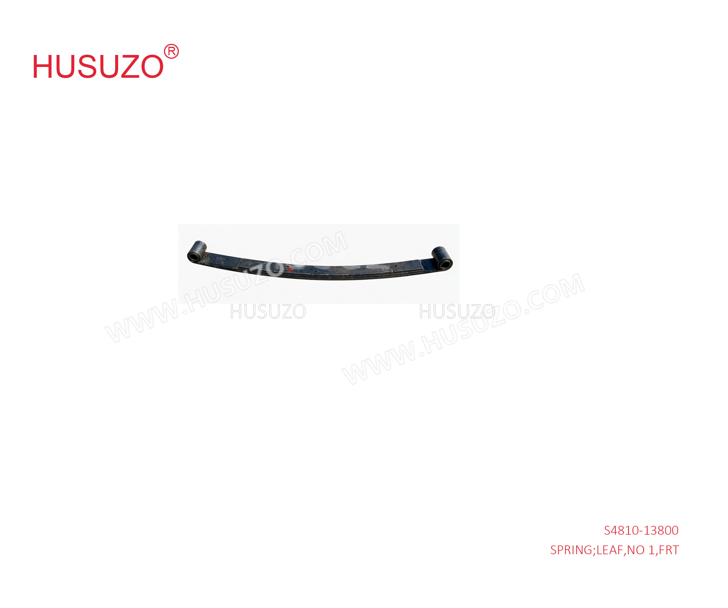 S4810-13800 SPRING;LEAF,NO 1,FRT  for ISUZU HIN0700 E13C