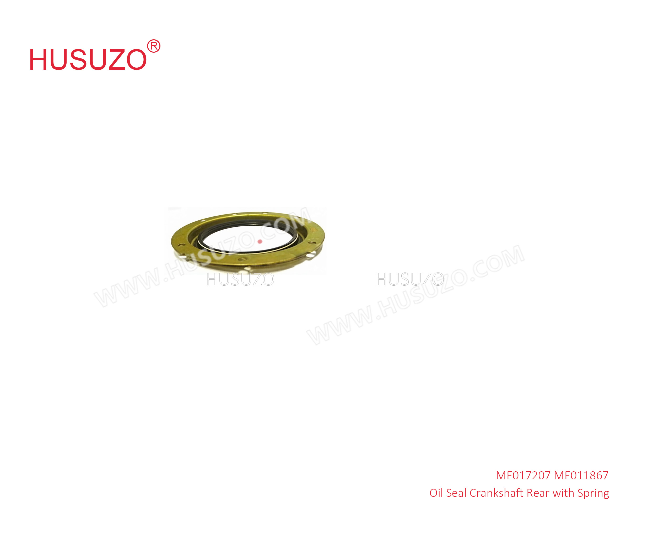 ME017207 ME011867 Oil Seal Crankshaft Rear with Spring  for Mitsubishi 4D32 4D33