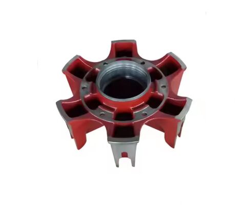 6 Spoke Truck Brake Hub Spider Wheel Hub 16T Wheel Hub 604202224  BARMAK 16 TON