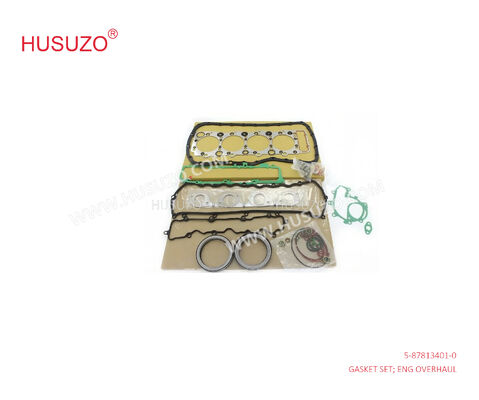 5-87813401-0 5-87814433-1 Engine Overhaul Gasket Set 5878134010 5878144331 Suitable for ISUZU  4HE1